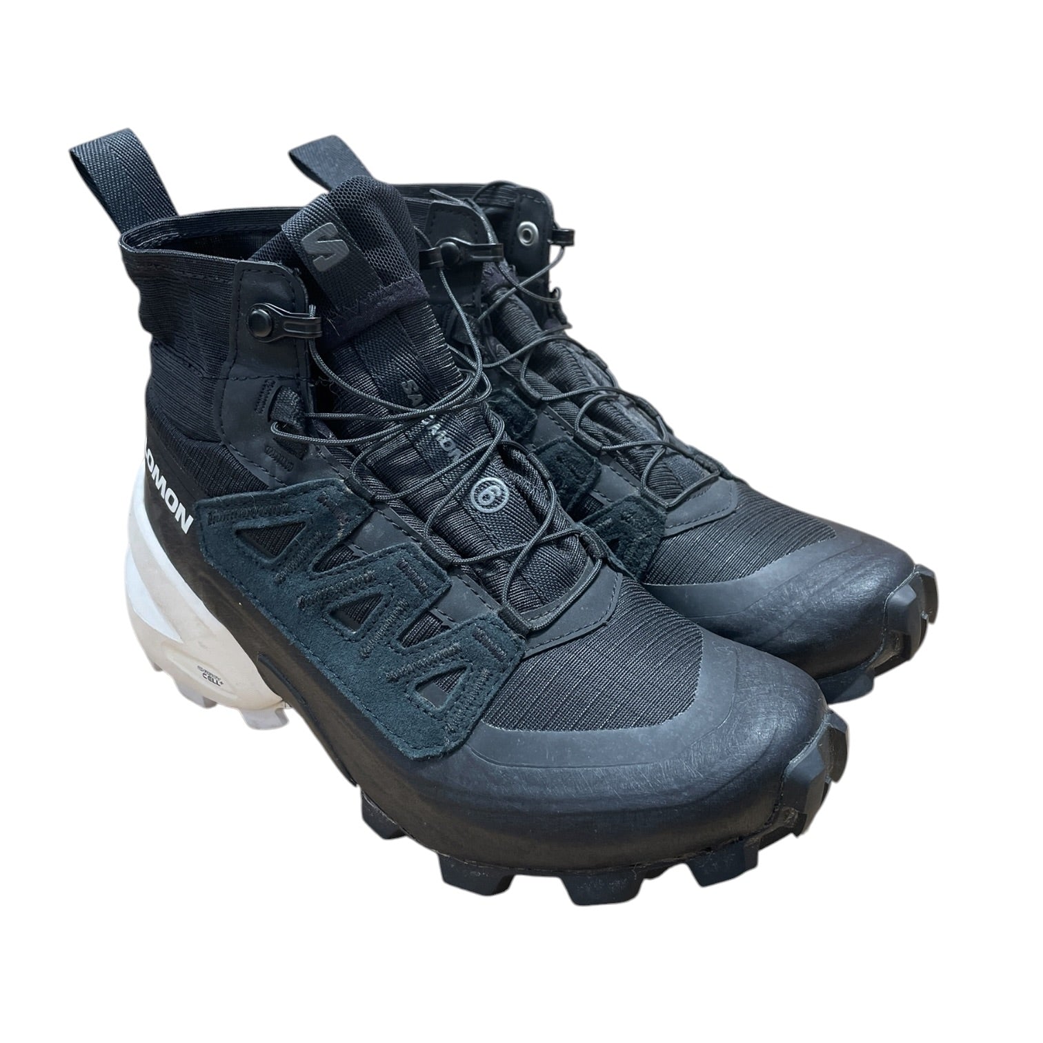 salomon/MM6/Hi-Sneakers/US 5/Nylon/GRY/Cross High Magnet Vanilla view 1