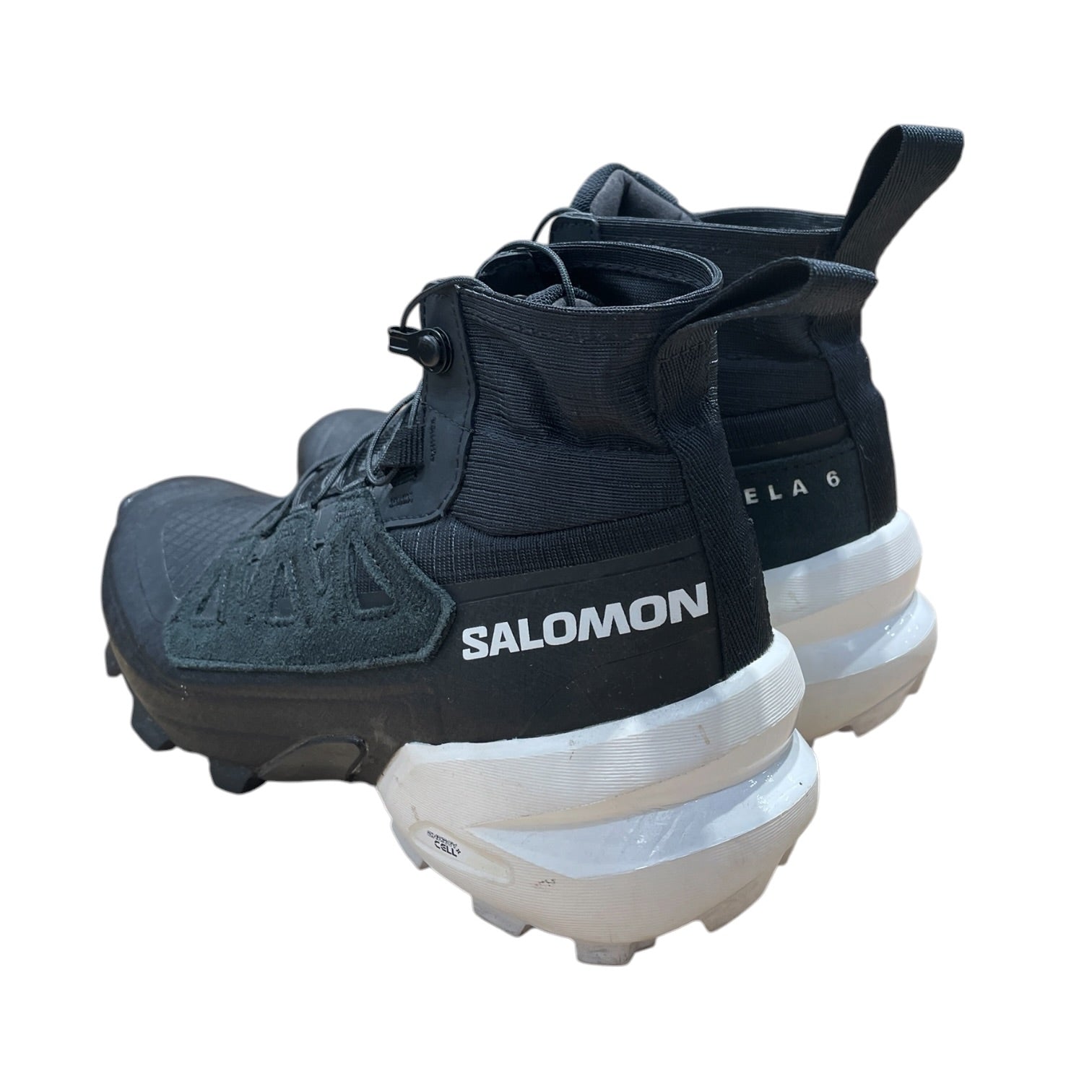salomon/MM6/Hi-Sneakers/US 5/Nylon/GRY/Cross High Magnet Vanilla view 2