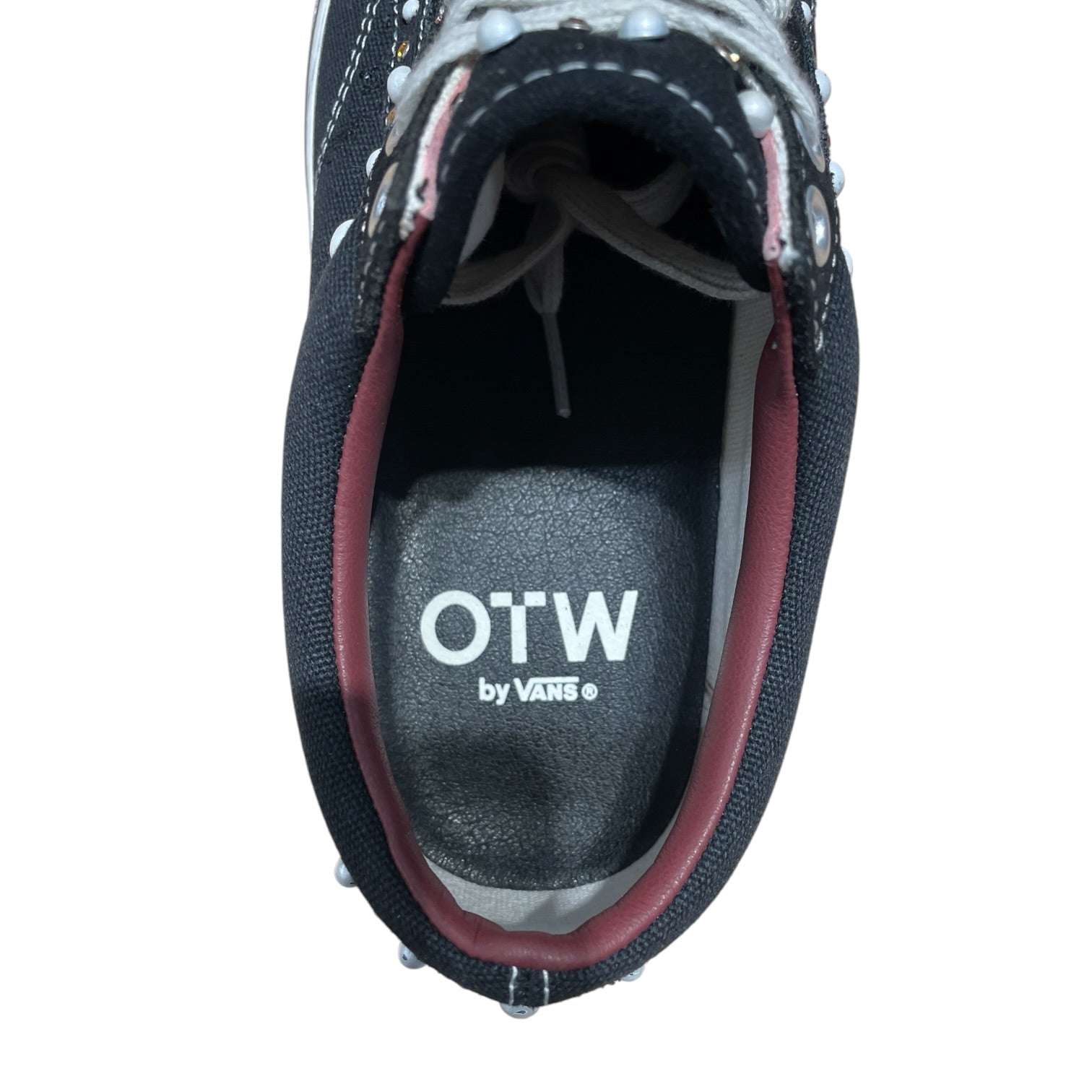 VANS/Low-Sneakers/US 9/Cotton/BLK/Pearlized Pack Black view 3