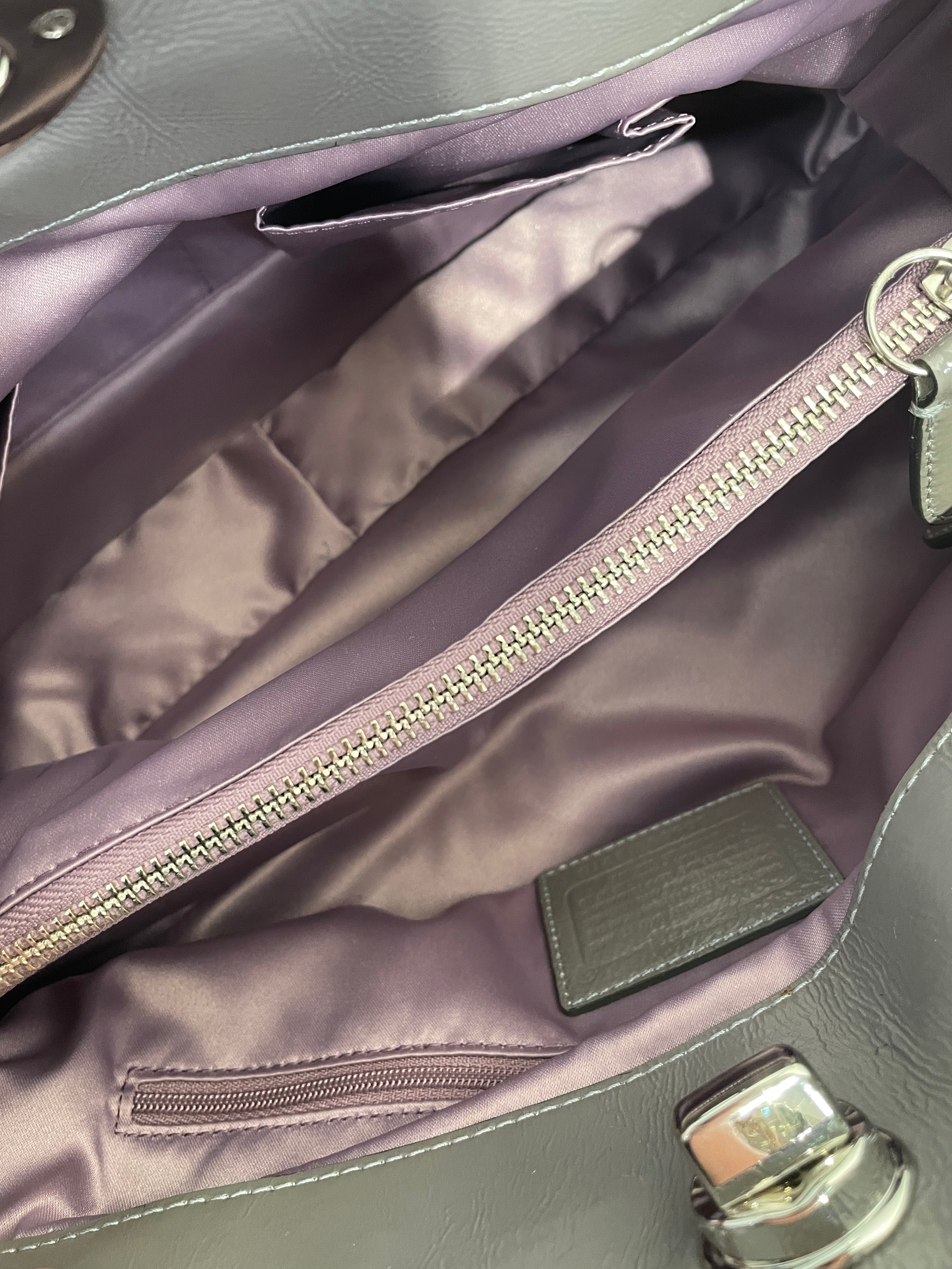 COACH/Hand Bag/Monogram/Cotton/SLV/G0969-13916 view 7