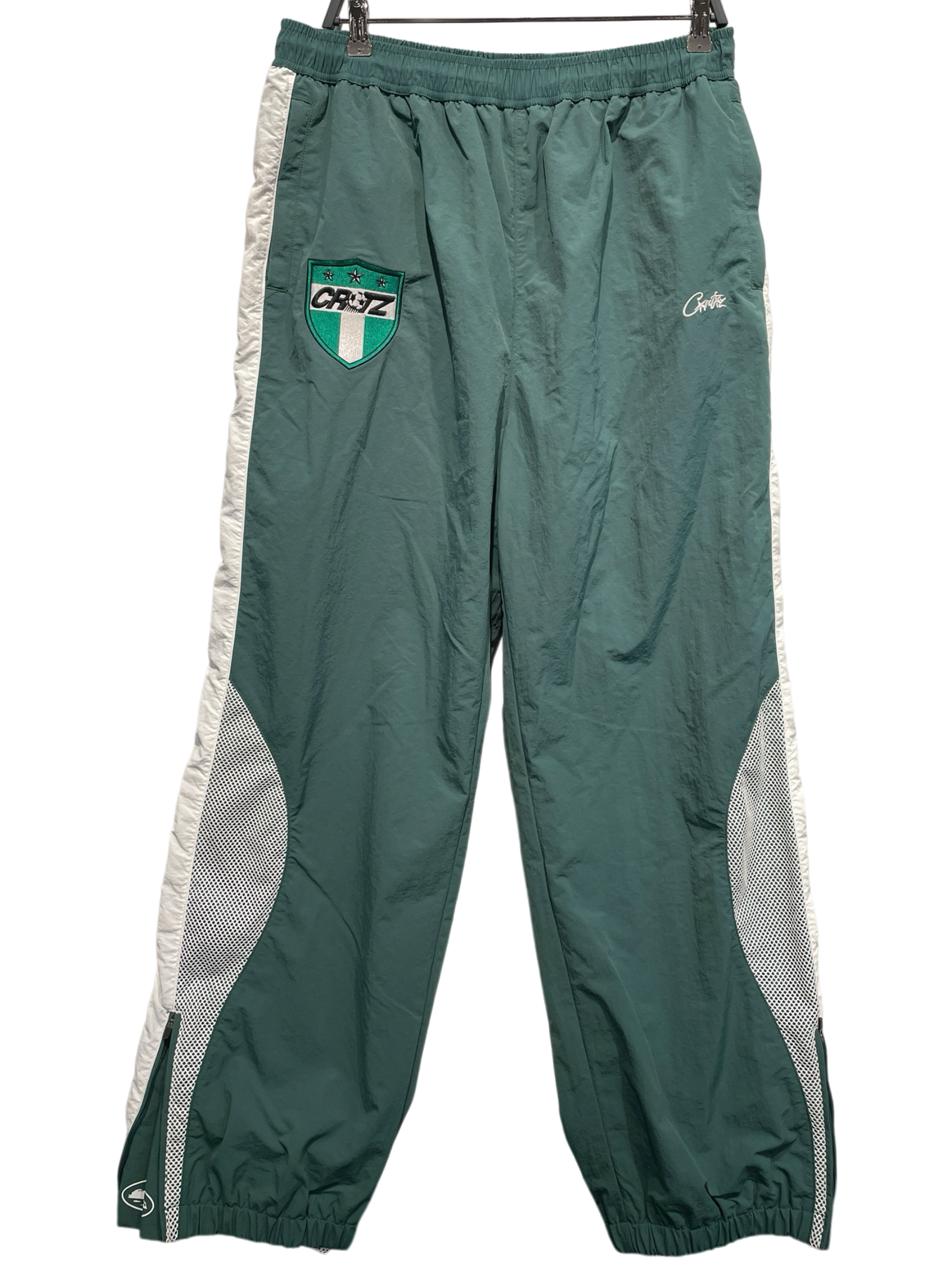 Corteiz/Pants/XL/Nylon/GRN/Stripe/Shuku Pants Nigeria view 1