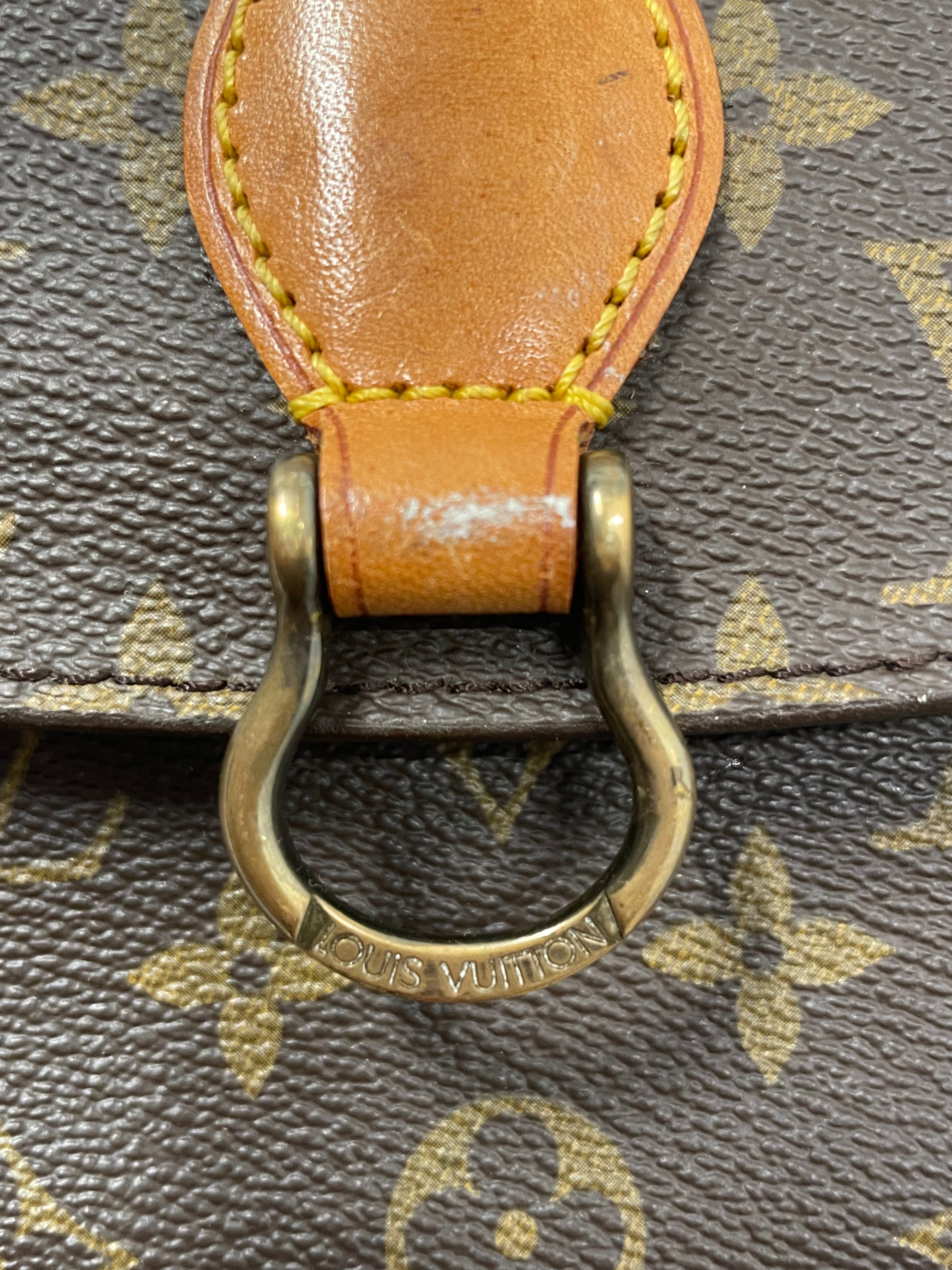 LOUIS VUITTON/Cross Body Bag/Monogram/Leather/BRW/SAINT CLOUD view 3