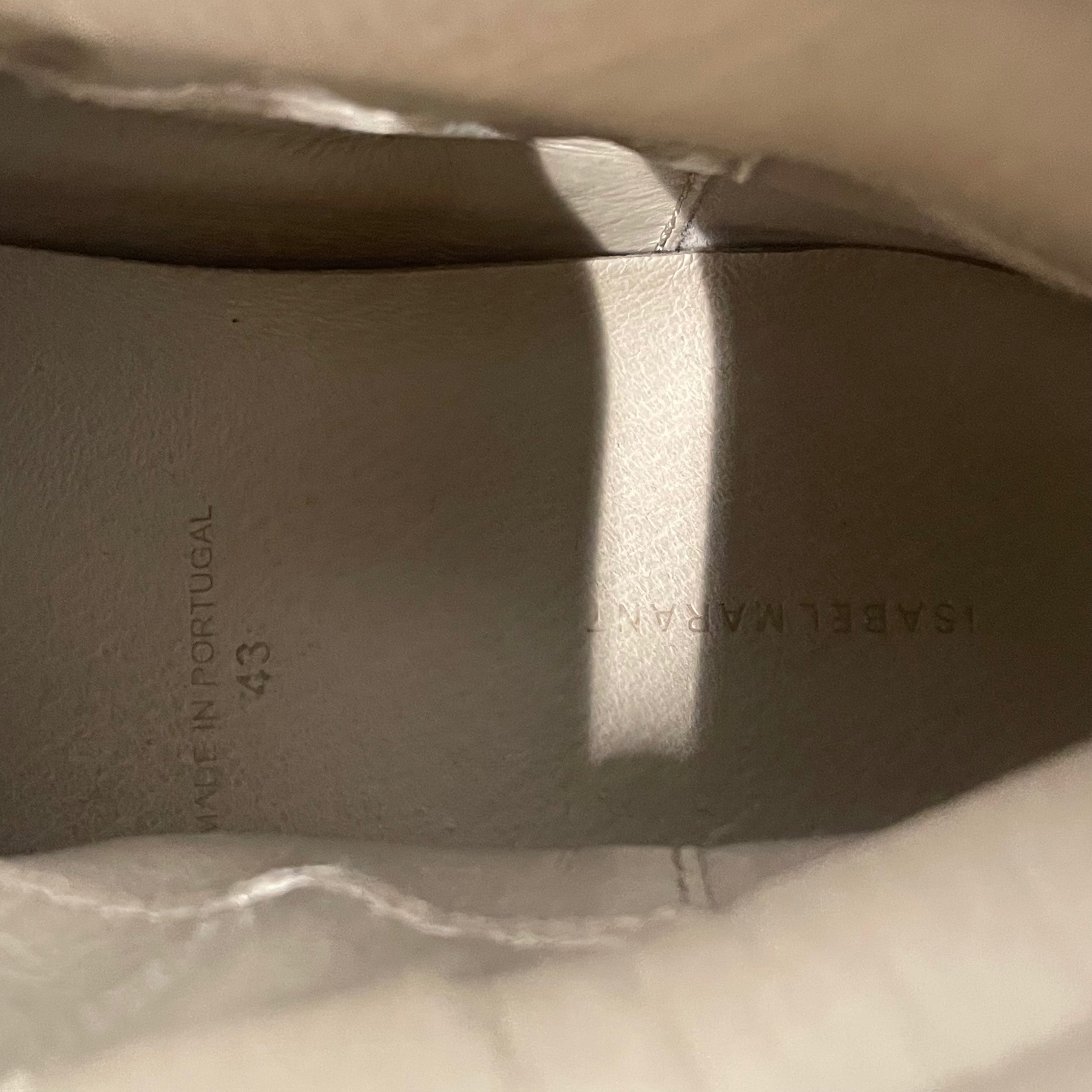 ISABEL MARANT/Hi-Sneakers/EU 43/Suede/CRM/BALSKEE HIGH TOP view 4