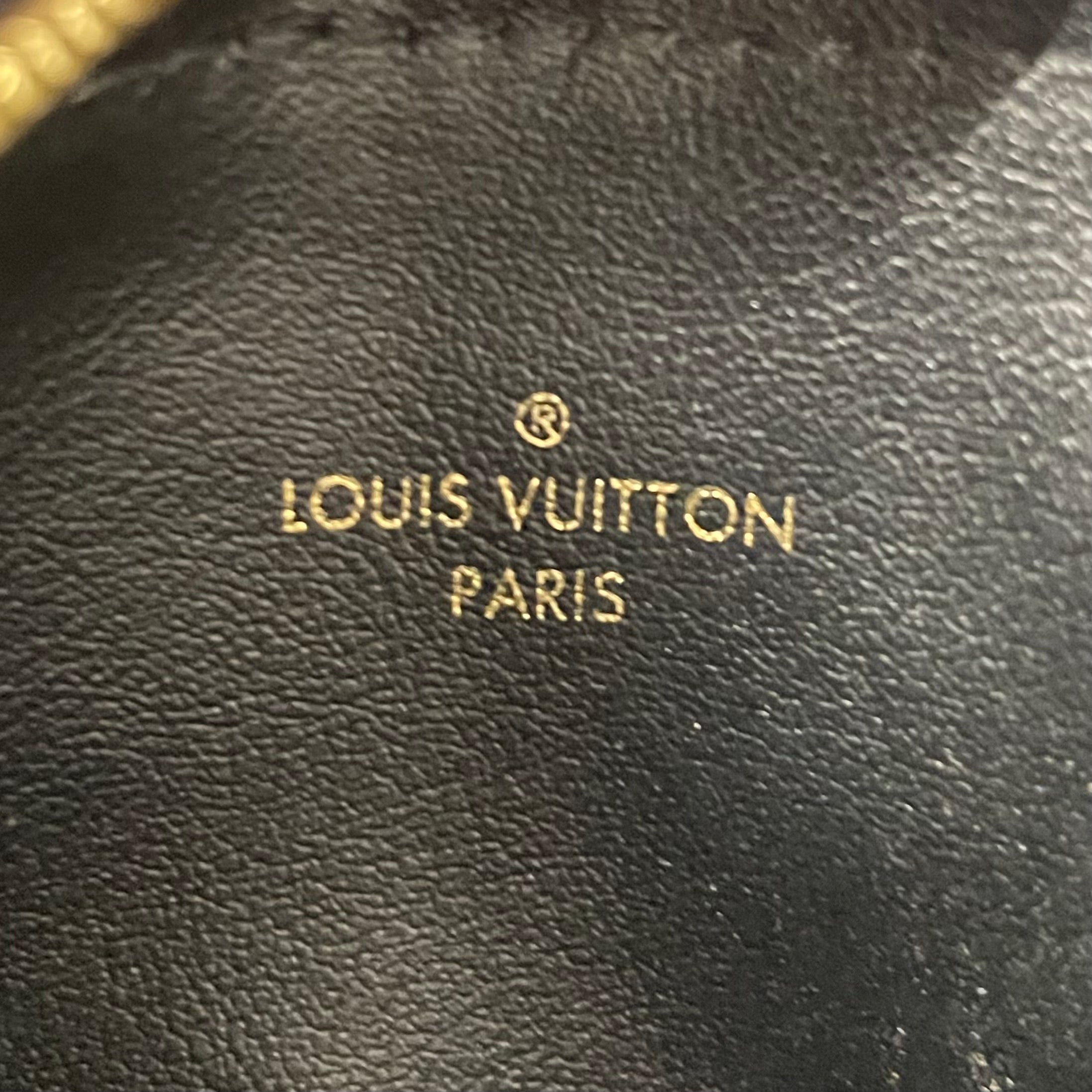 LOUIS VUITTON/Wallet/All Over Print/Leather/BLK/L's/ view 5