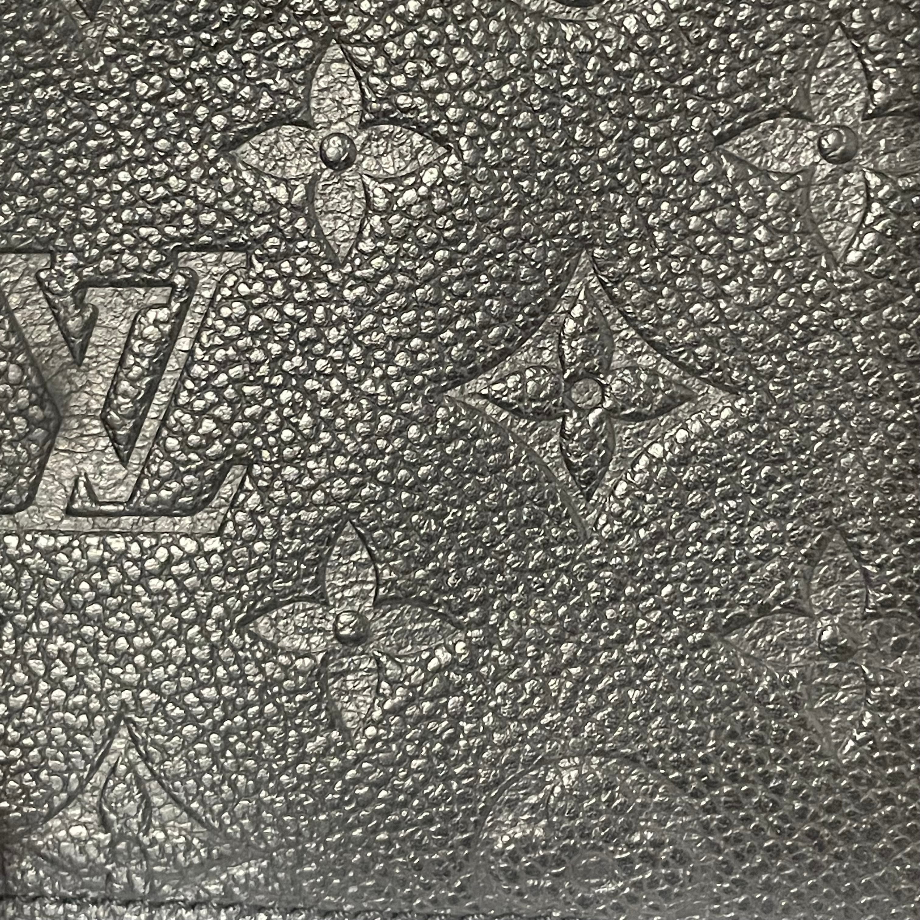 LOUIS VUITTON/Wallet/All Over Print/Leather/BLK/L's/ view 4