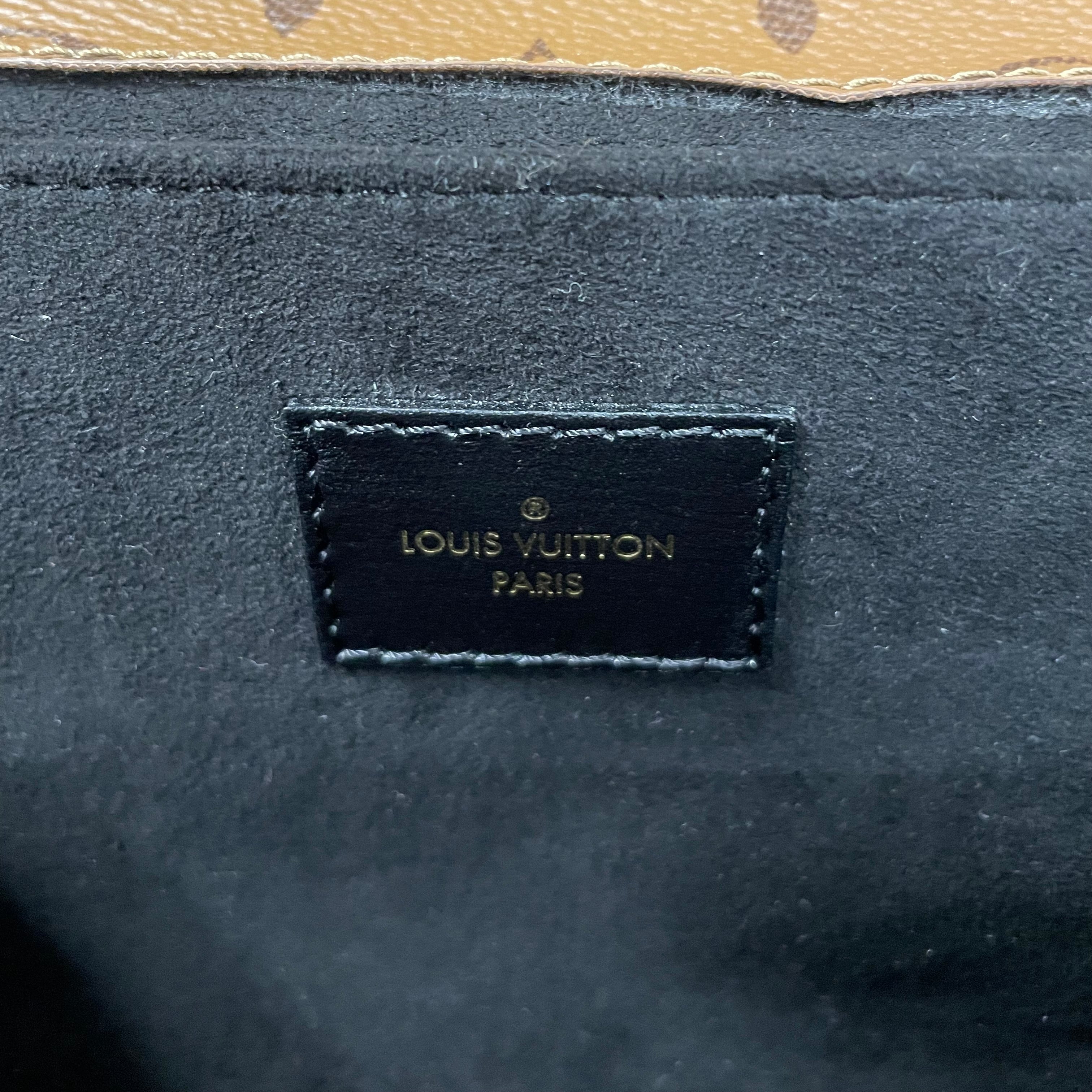 LOUIS VUITTON/Bag/Monogram/Leather/BRW/Pochette Metis Reverse view 8