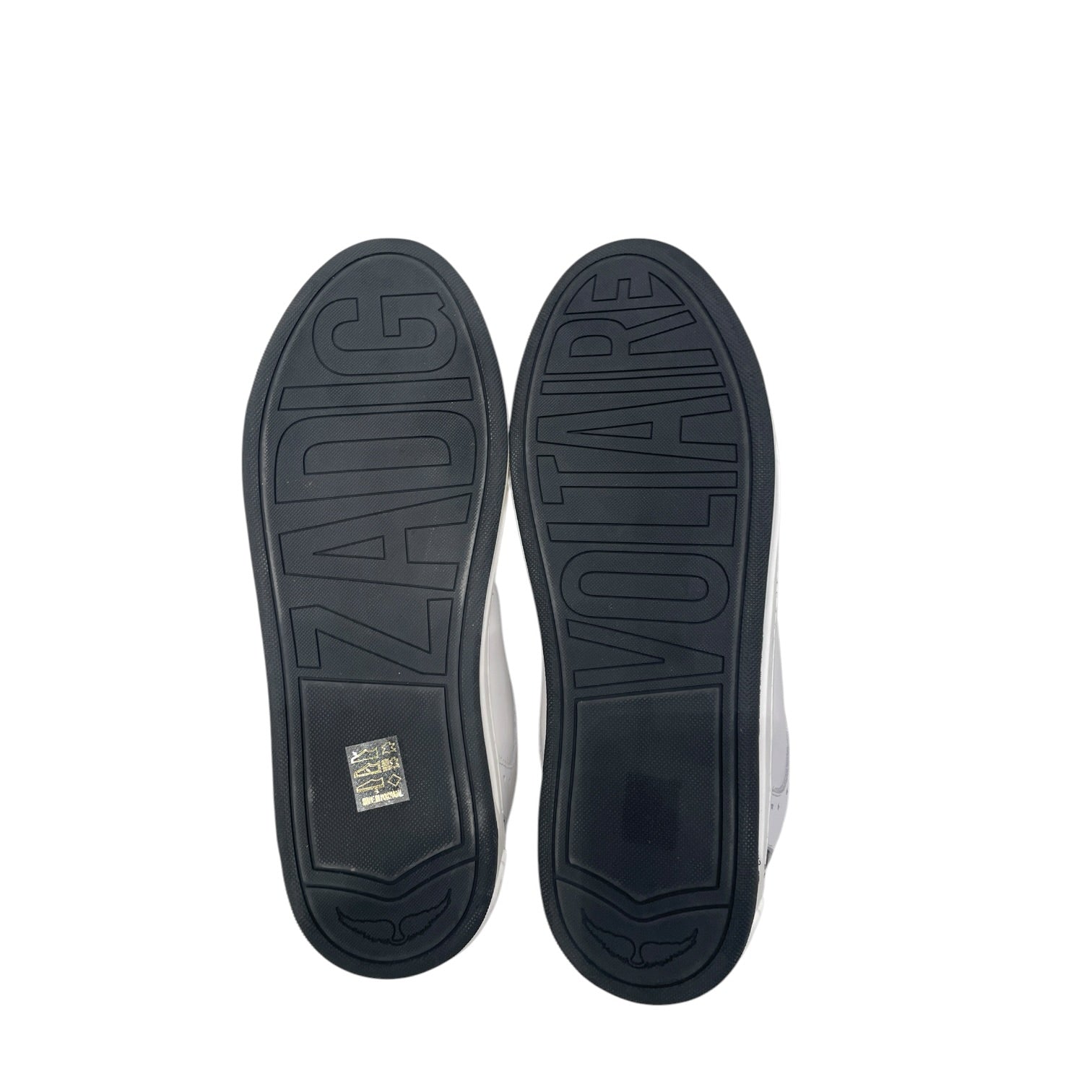 Zadig&Voltaire/Low-Sneakers/EU 43/Leather/WHT/FUZZY LACES view 4