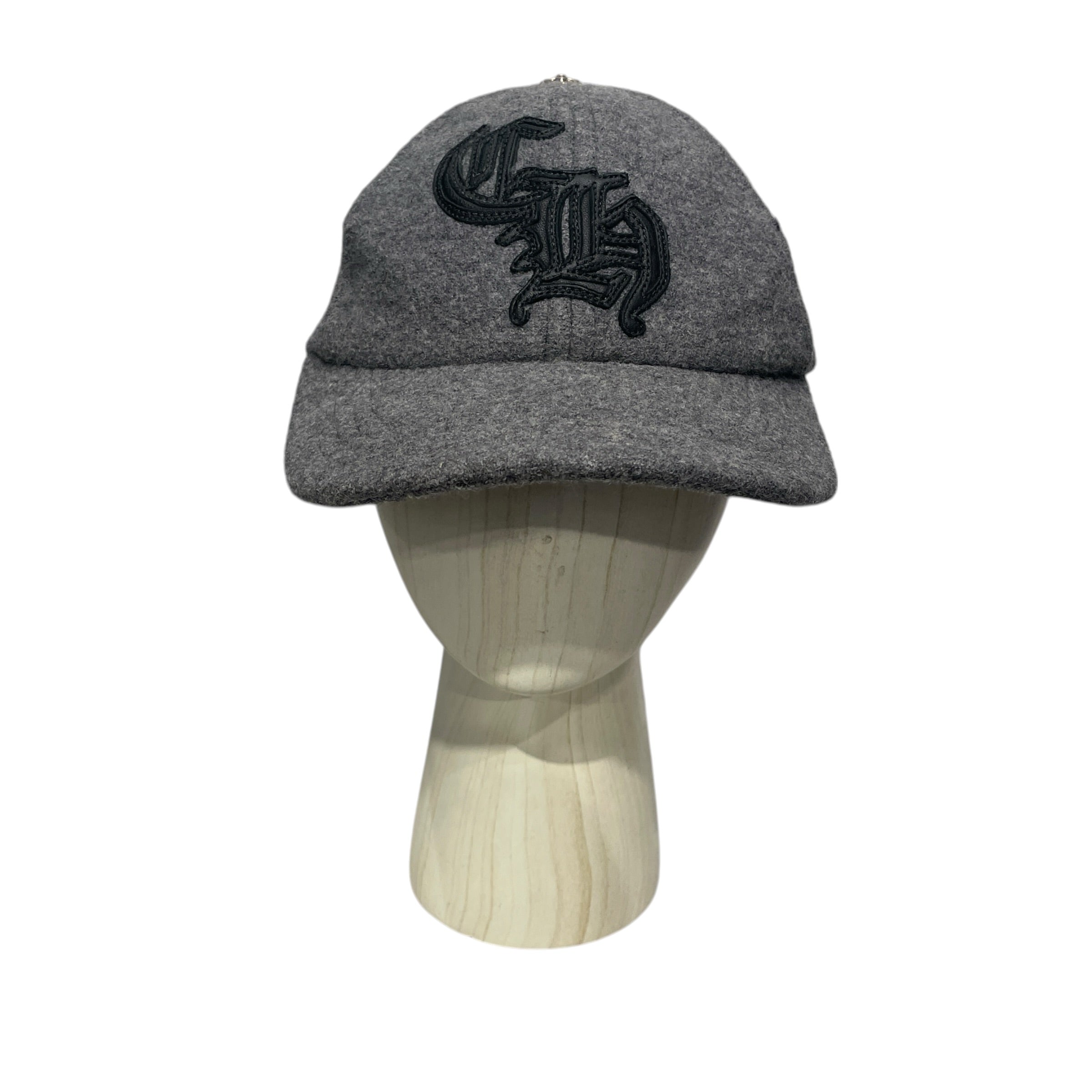 CHROME HEARTS/Cap/Wool/GRY/M's/LEATHER CH PATCH view 1