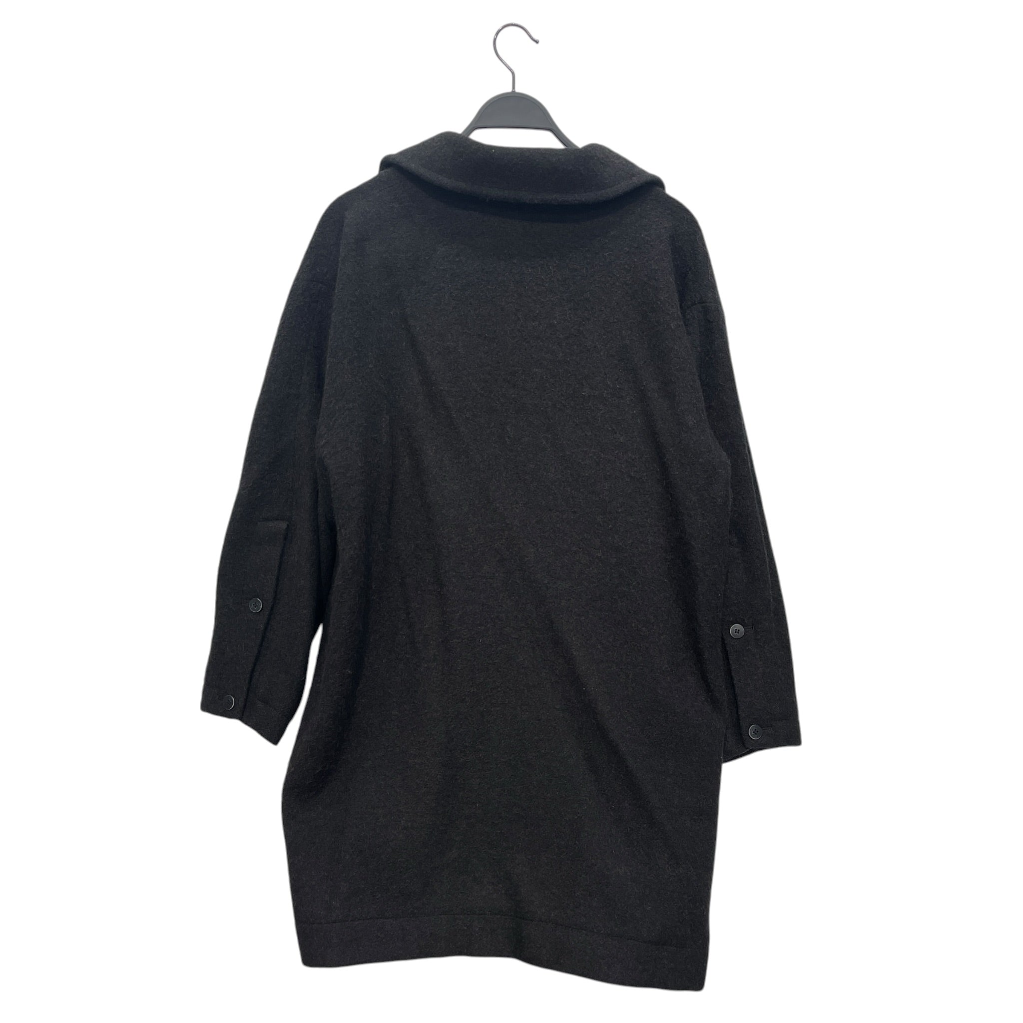 ISSEY MIYAKE/Jacket/3/Wool/GRY/ROCKPEARLBUTTON view 3