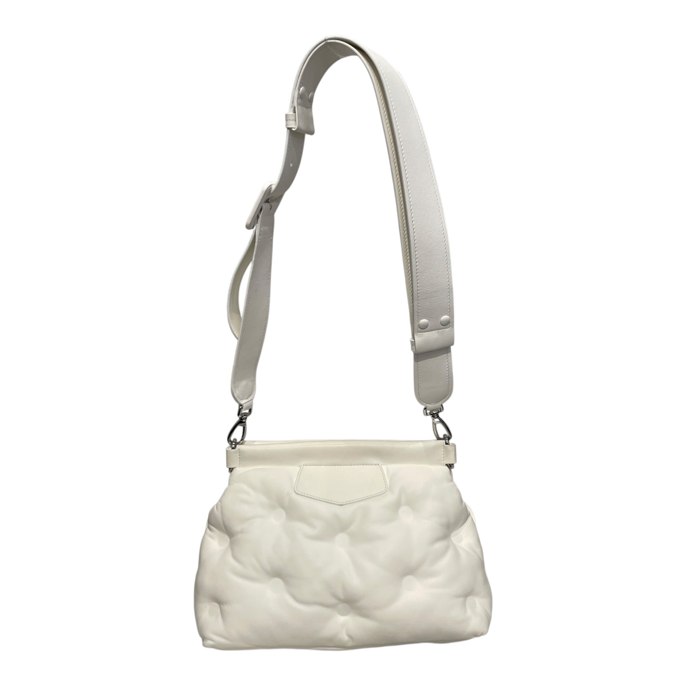 Maison Margiela/Cross Body Bag/Leather/WHT/GLAM SLAM QUILTED PUFFY BAG view 2