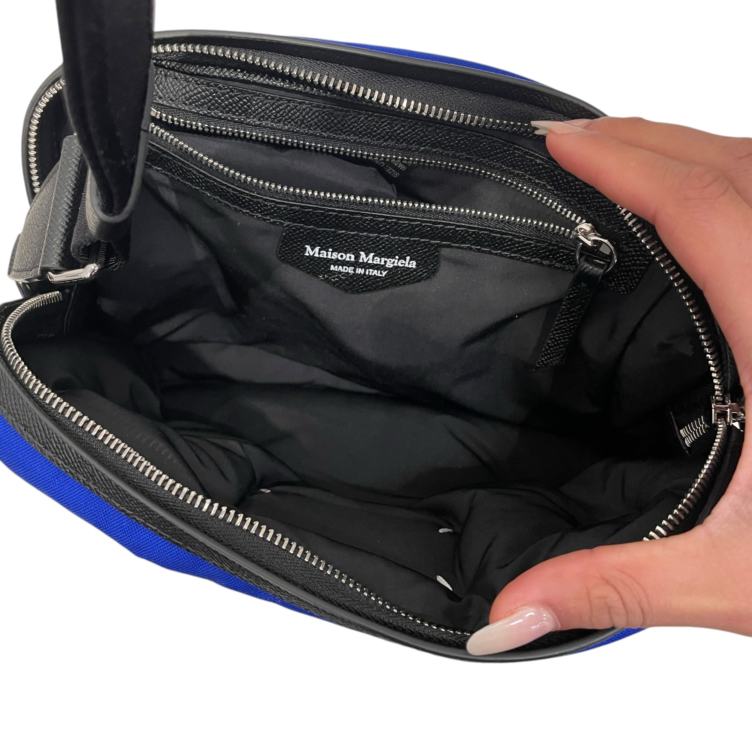 Maison Margiela/Cross Body Bag/Nylon/BLU/GLAM SLAM NYLON PUFFY BAG view 4