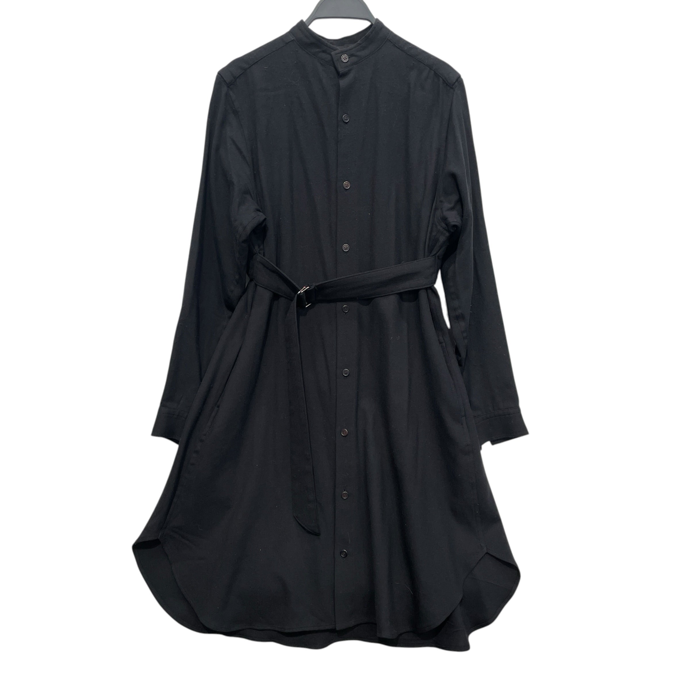 YOHJI YAMAMOTO/Trench Coat/Wool/BLK/TRENCH W PUFFER VEST view 1