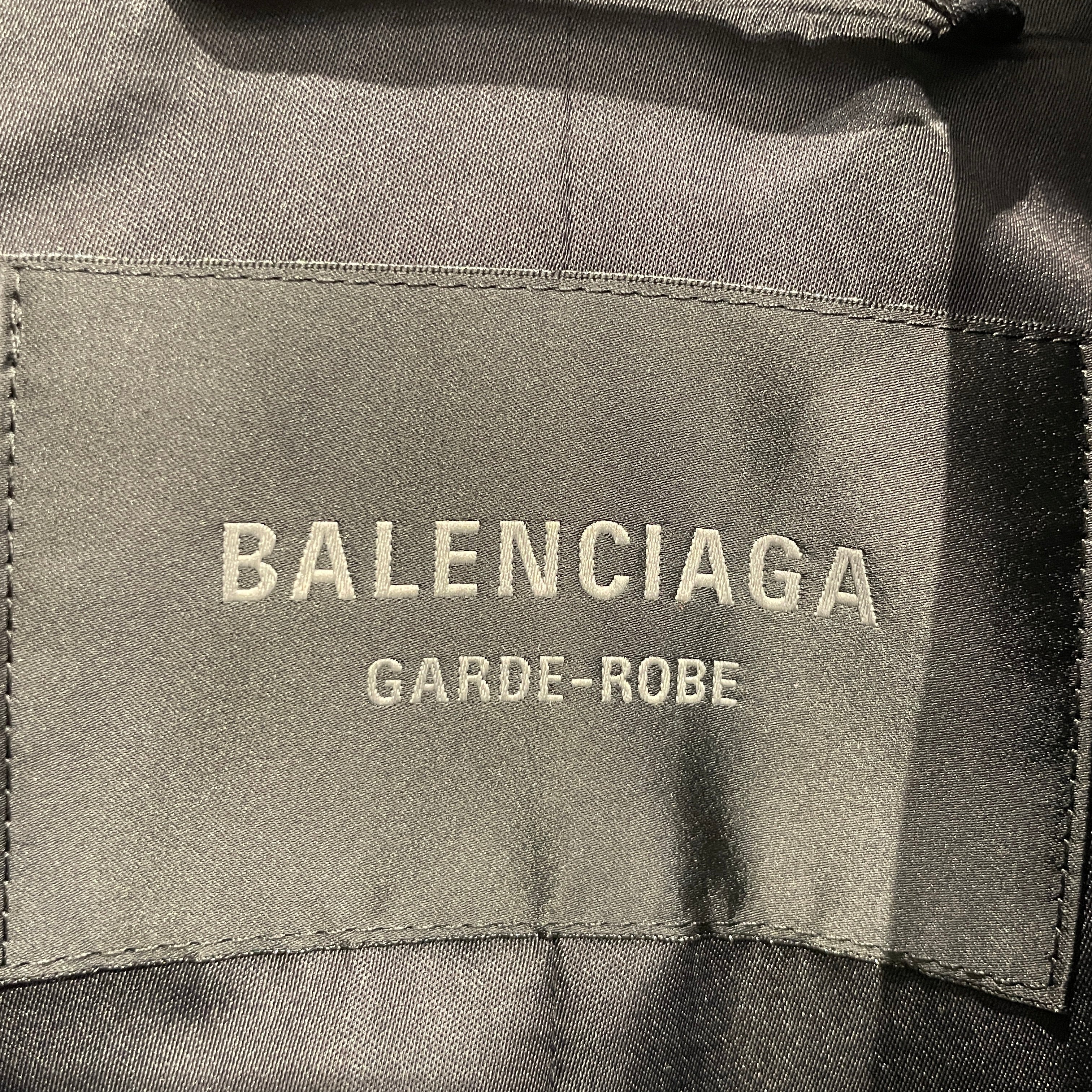 BALENCIAGA/Jacket/34/Polyester/BLK/ view 3