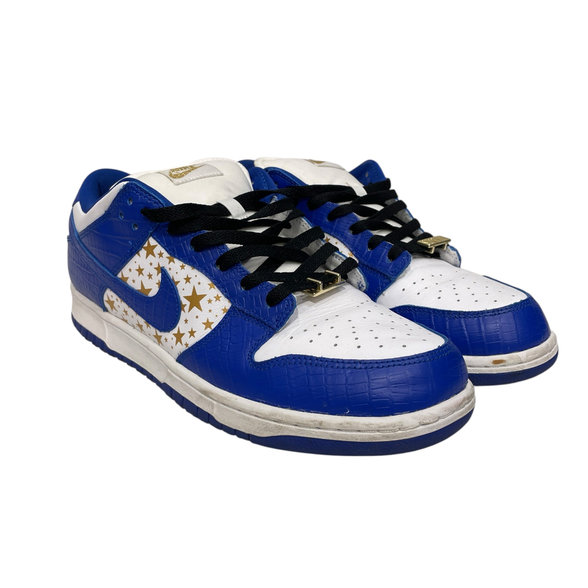 NIKE/Supreme/Low-Sneakers/US 11/Polyester/BLU/2020 stars re release view 1