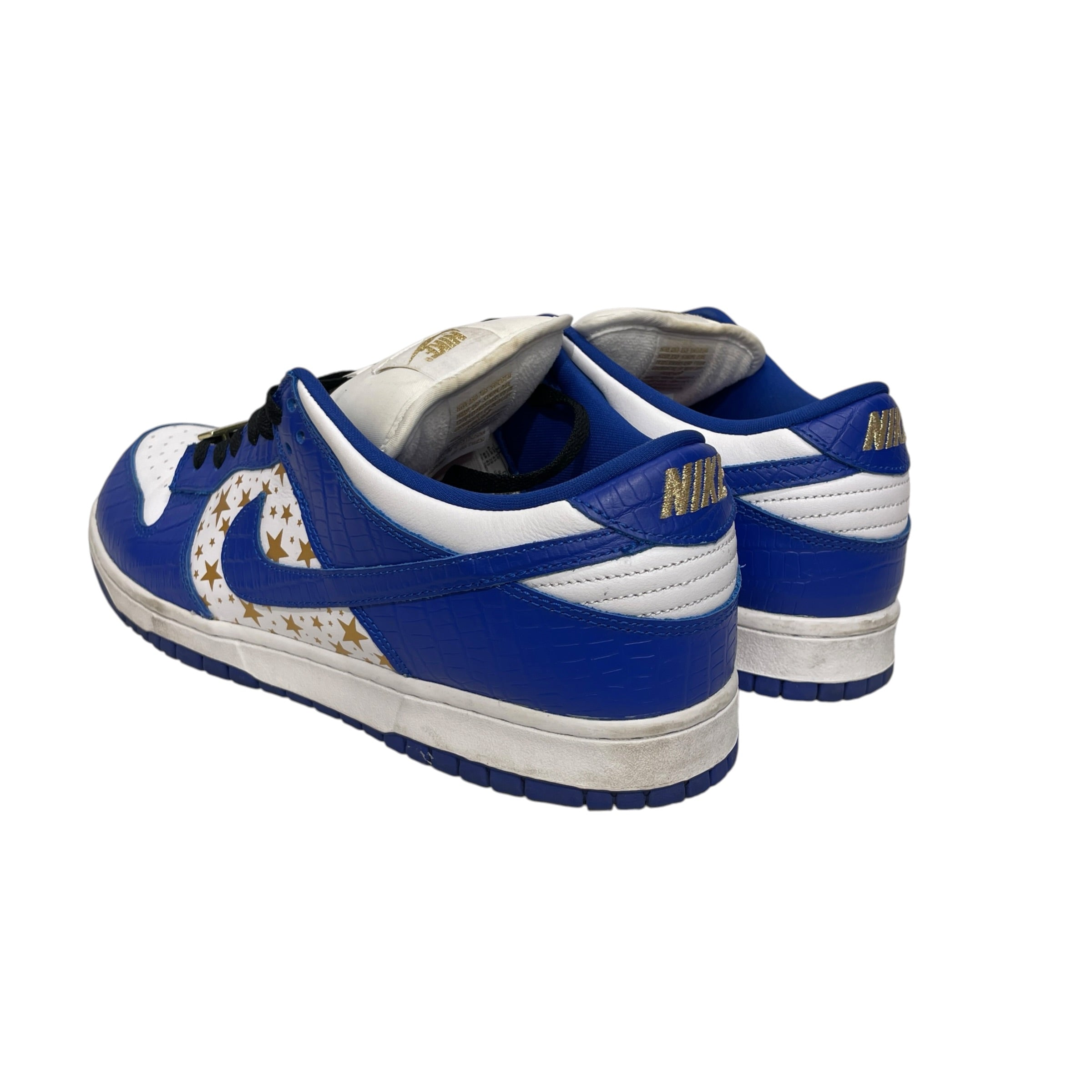 NIKE/Supreme/Low-Sneakers/US 11/Polyester/BLU/2020 stars re release view 2