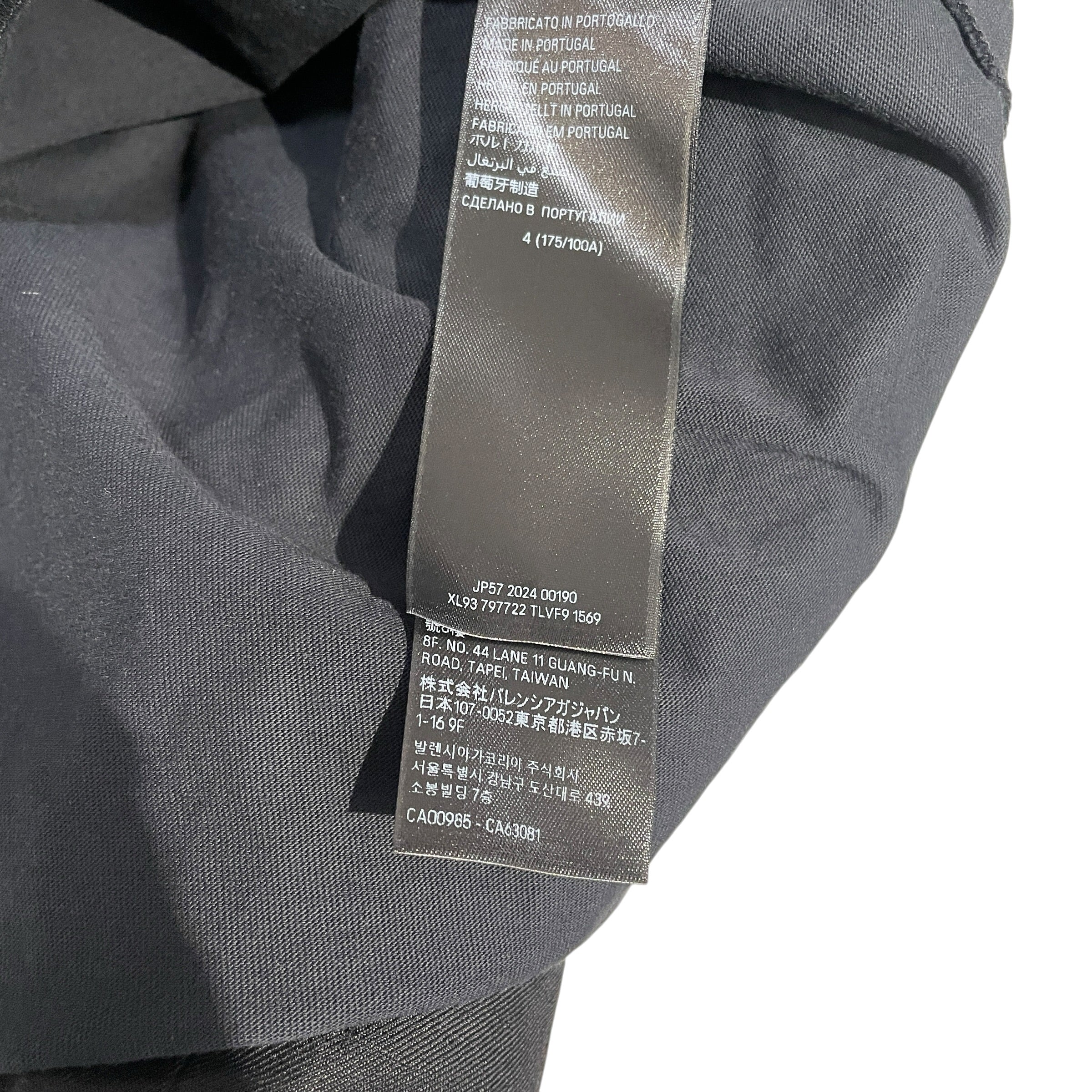 BALENCIAGA/T-Shirt/4/Cotton/BLK/INCOGNITO TSHIRT view 6