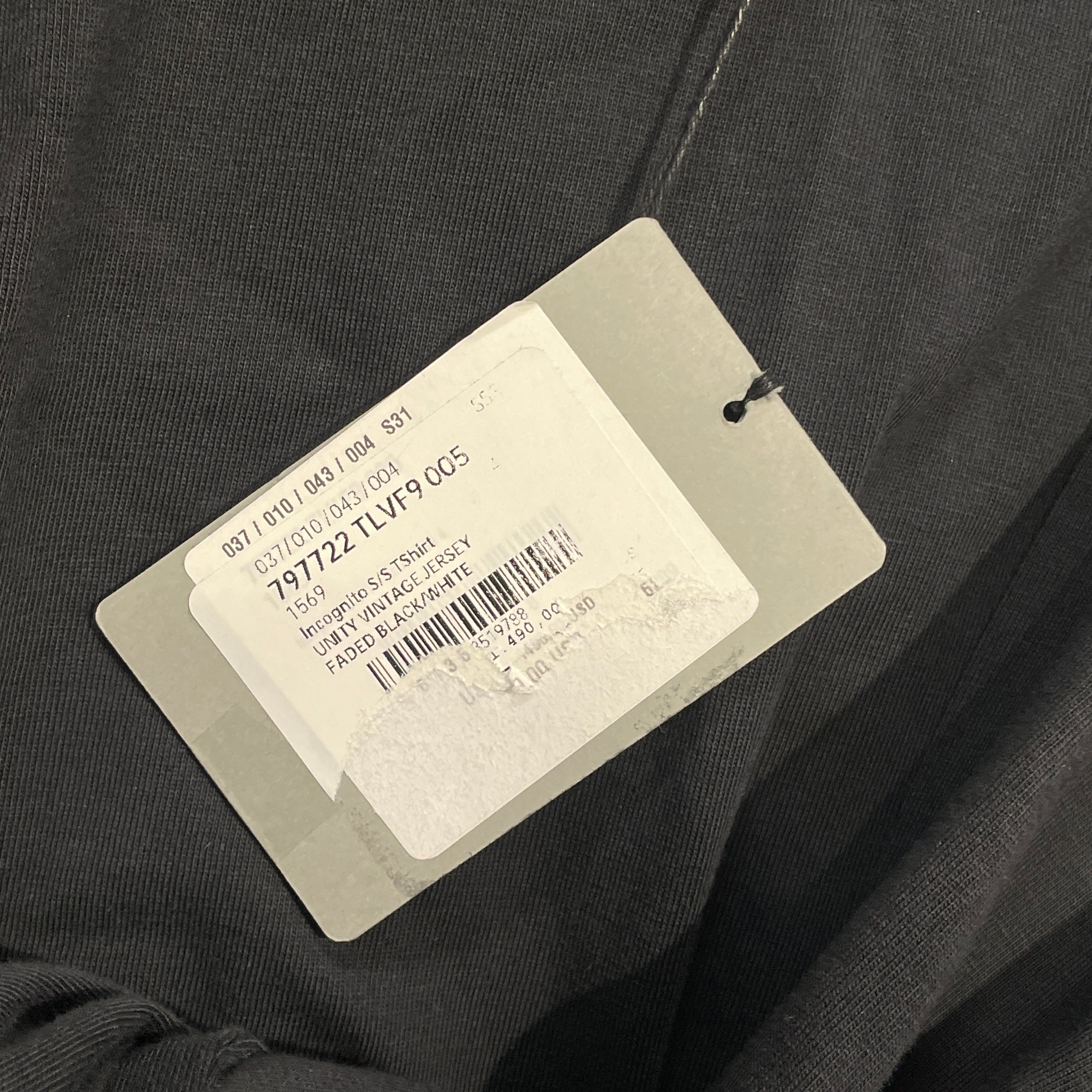 BALENCIAGA/T-Shirt/4/Cotton/BLK/INCOGNITO TSHIRT view 7