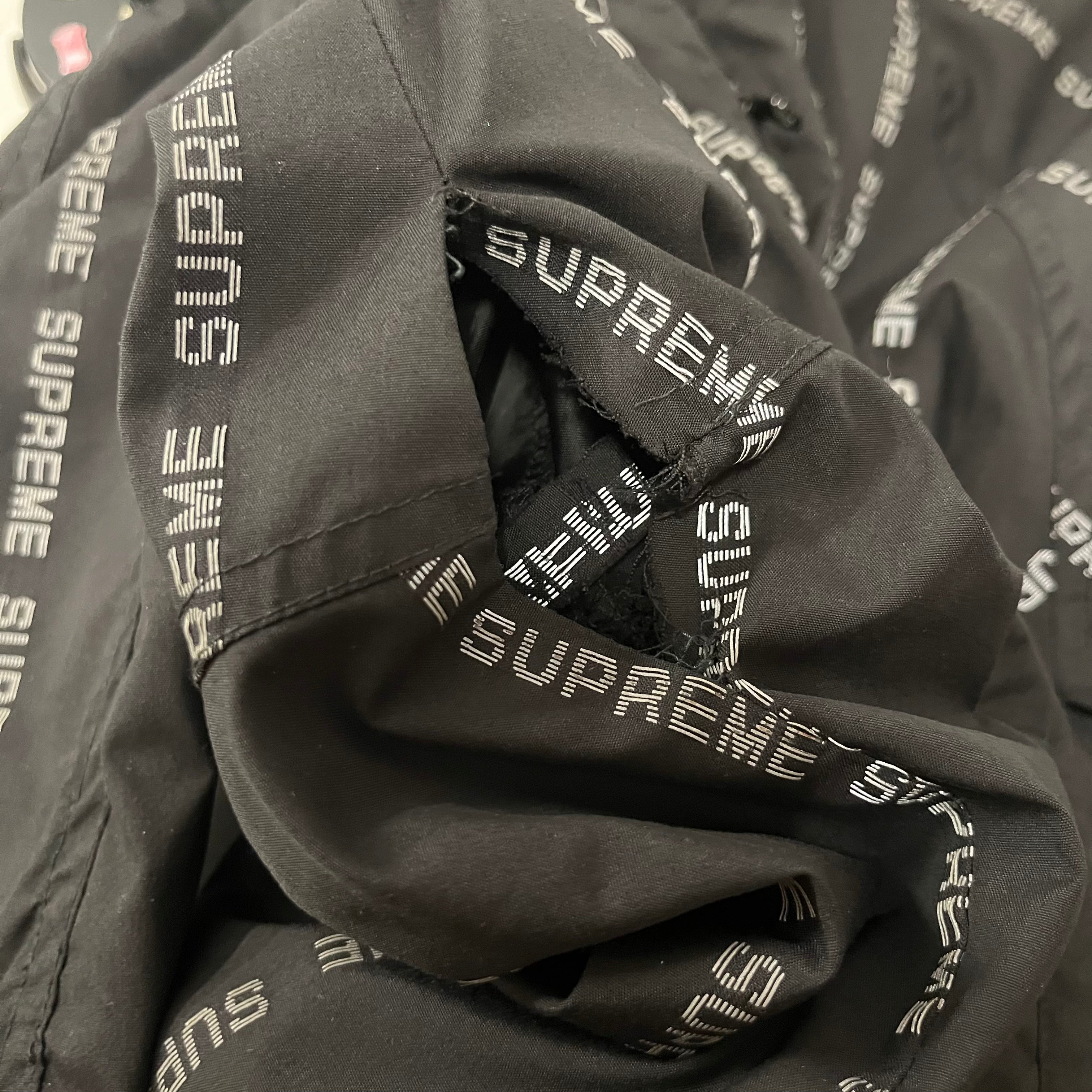 Supreme/Windbreaker/M/Polyester/BLK/All Over Print/reflective print view 5