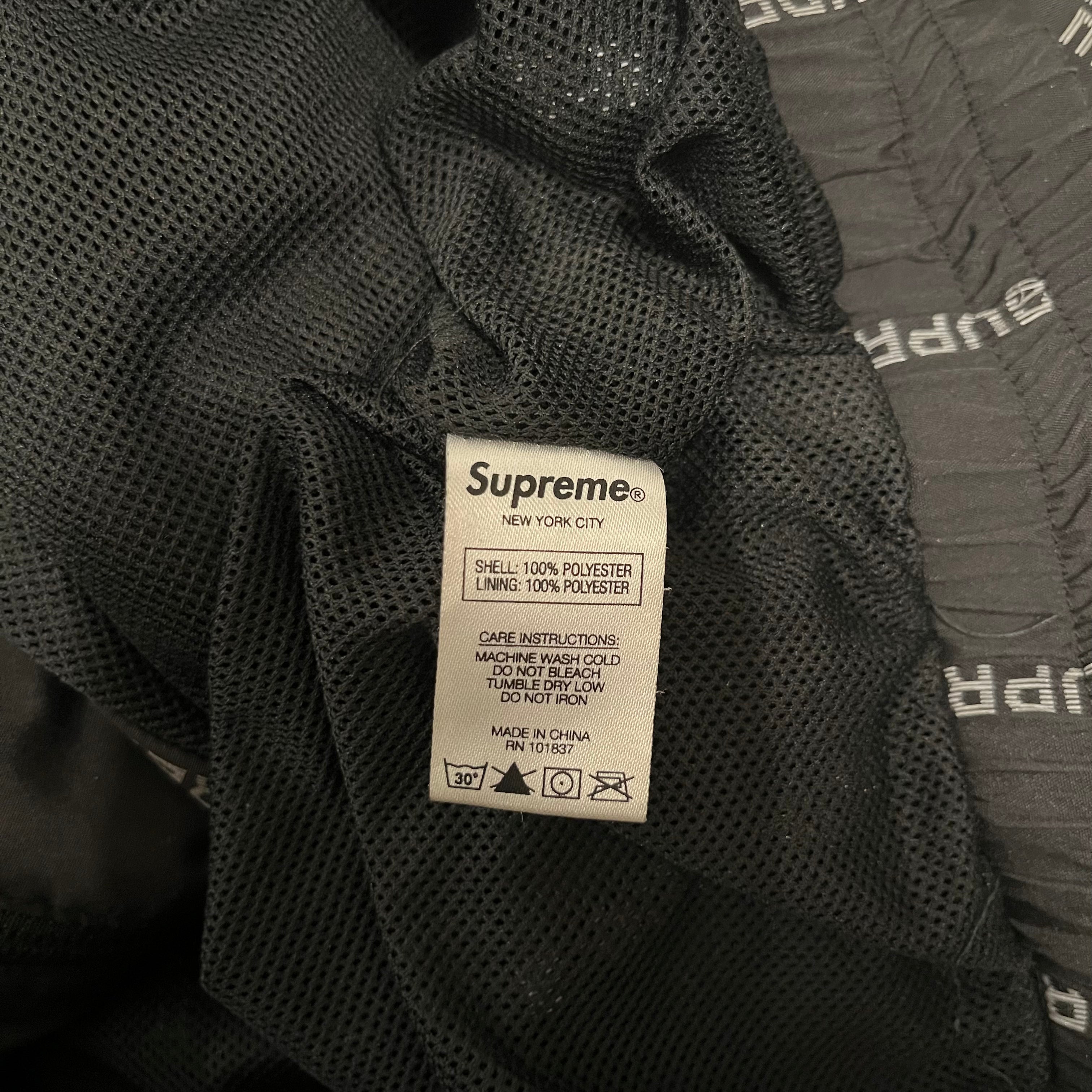 Supreme/Windbreaker/M/Polyester/BLK/All Over Print/reflective print view 4