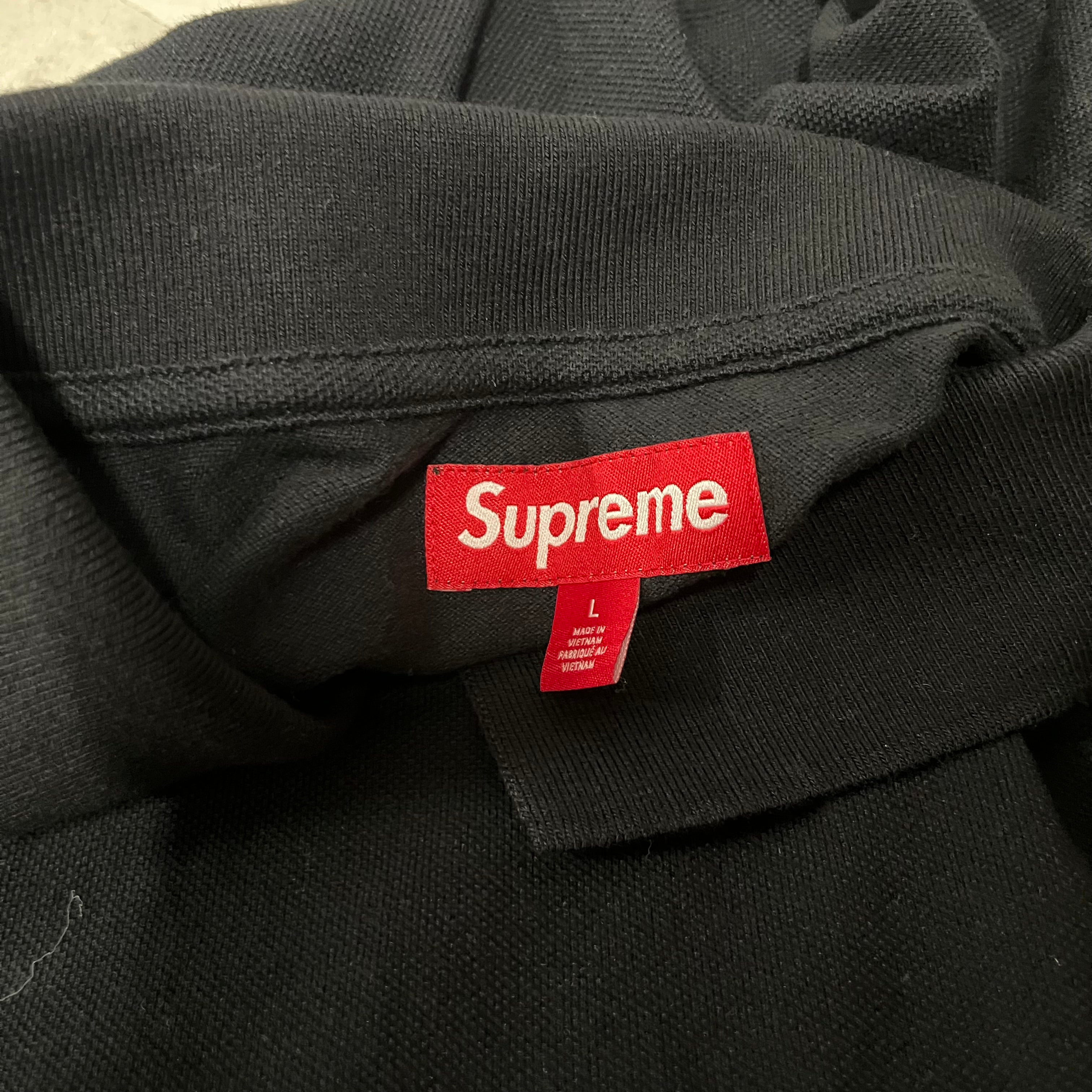 Supreme/T-Shirt/L/Cotton/BLK/spitfire polo view 3