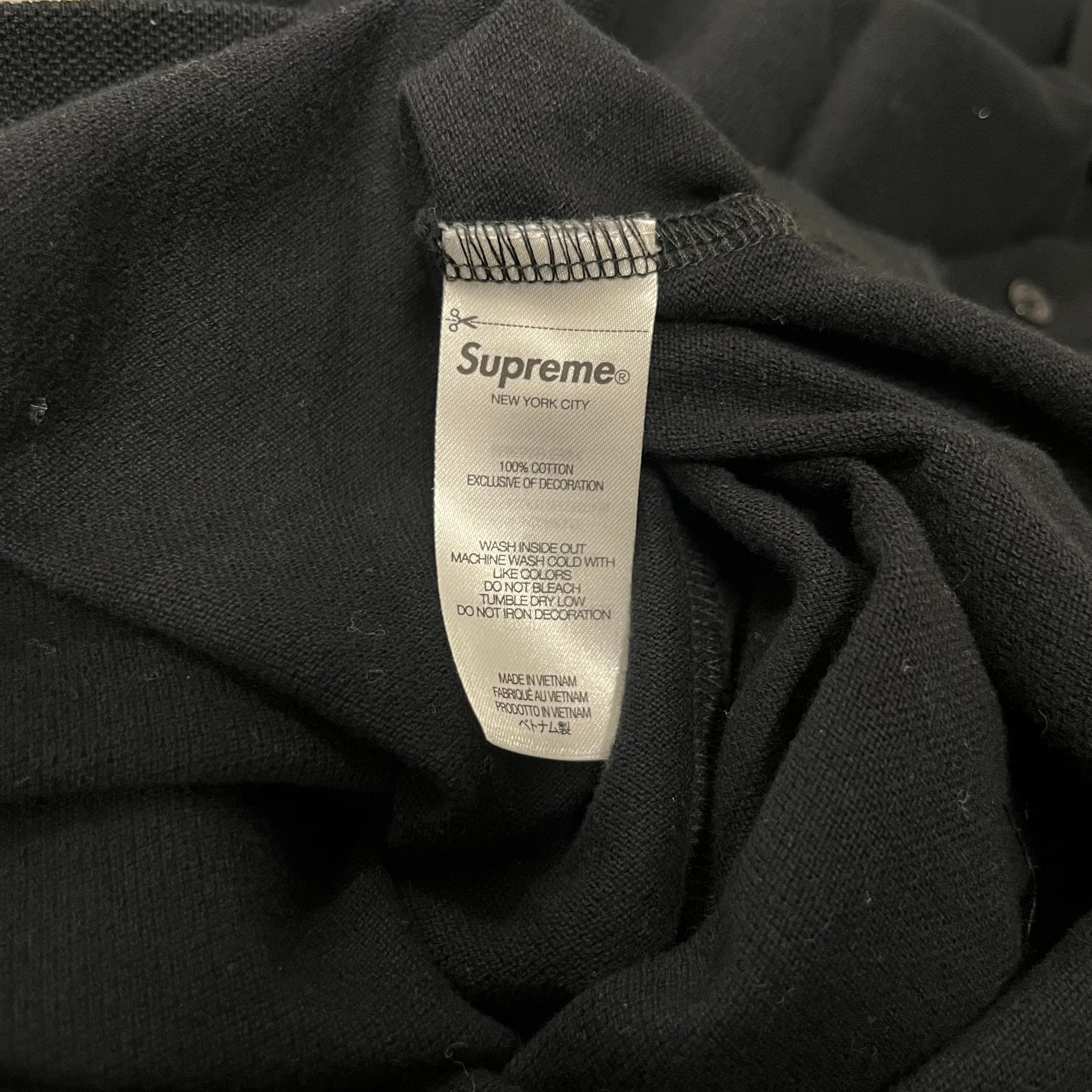 Supreme/T-Shirt/L/Cotton/BLK/spitfire polo view 4