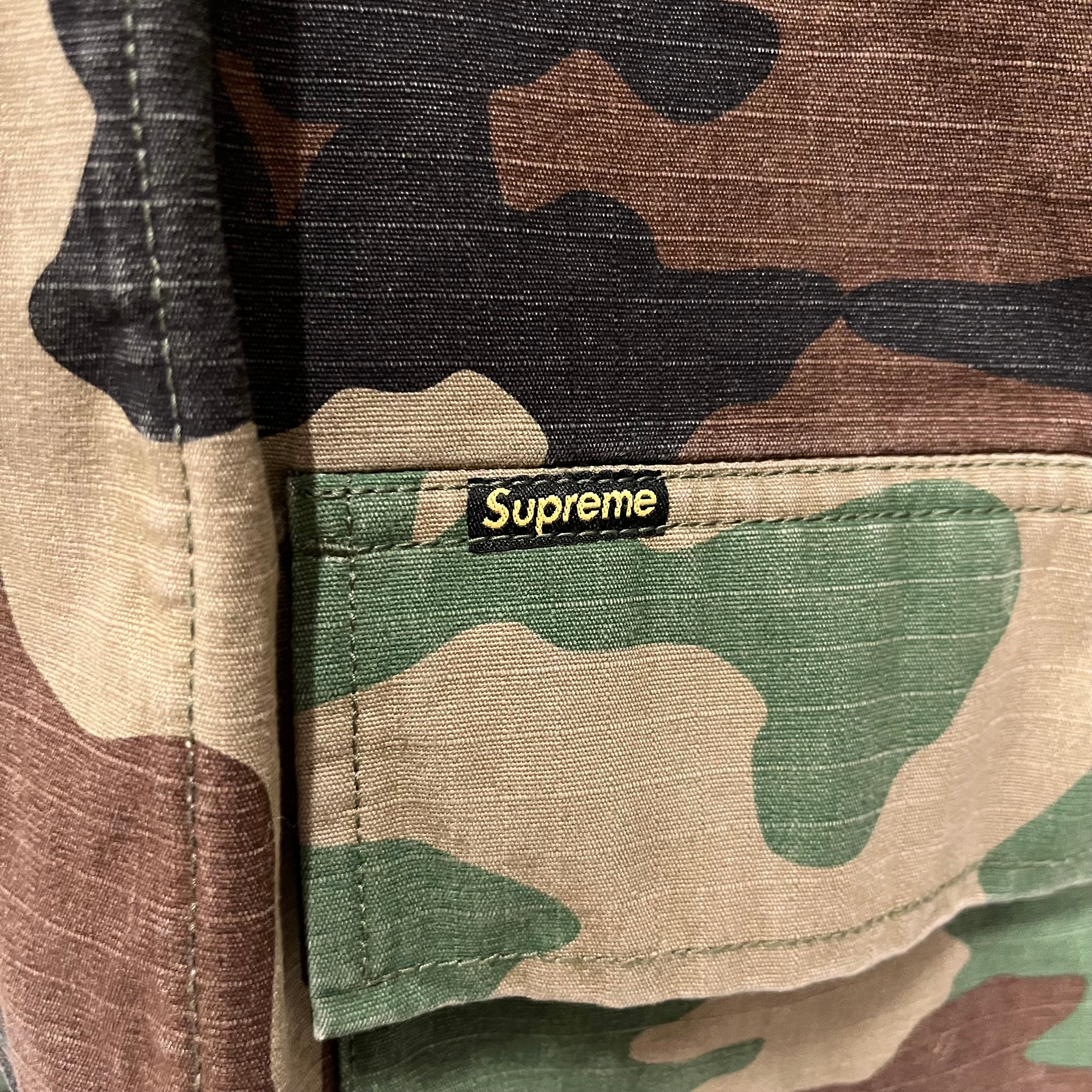 Supreme/Jacket/L/Cotton/GRN/Camouflage/RIPSTOP WOODLAND CAMO view 4