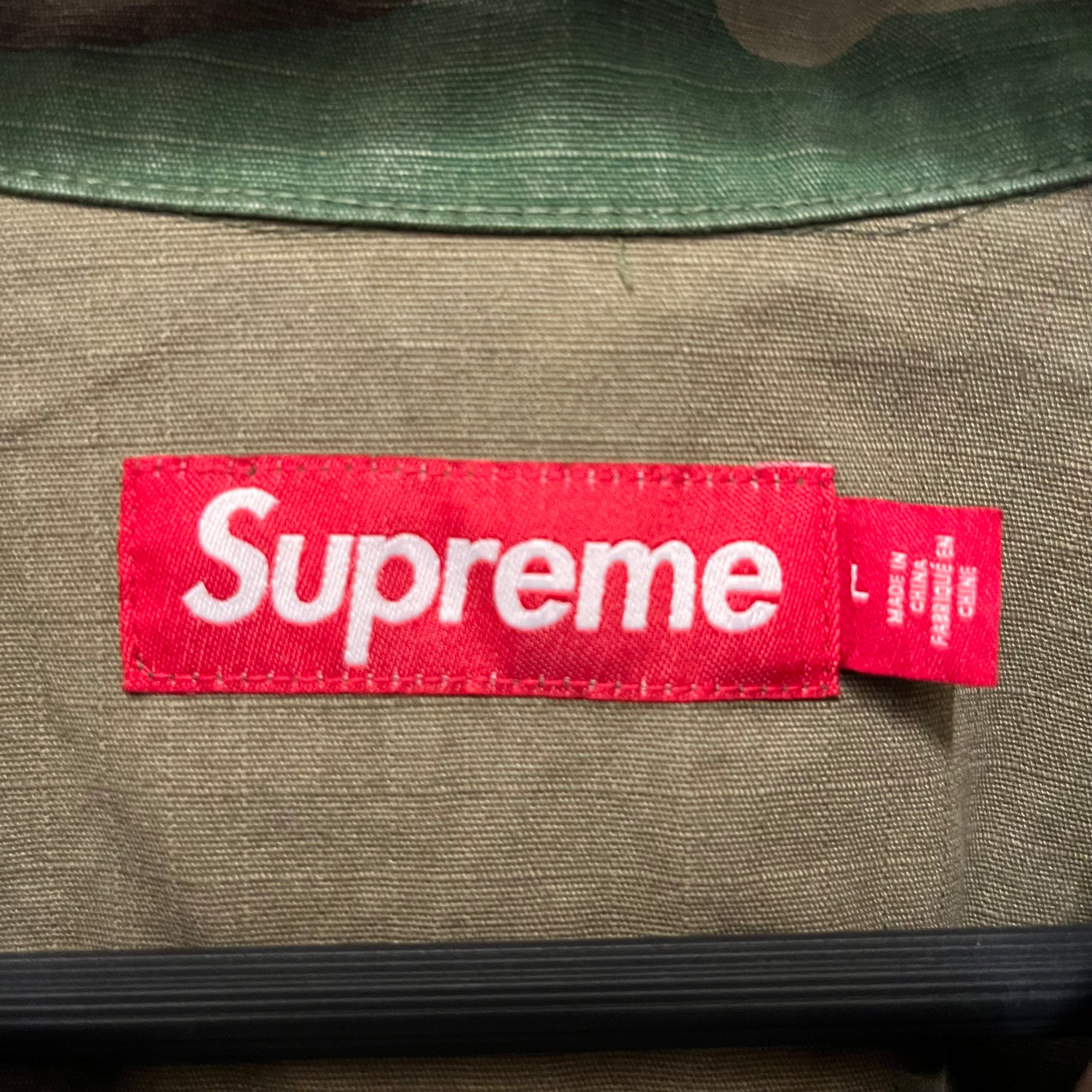 Supreme/Jacket/L/Cotton/GRN/Camouflage/RIPSTOP WOODLAND CAMO view 3