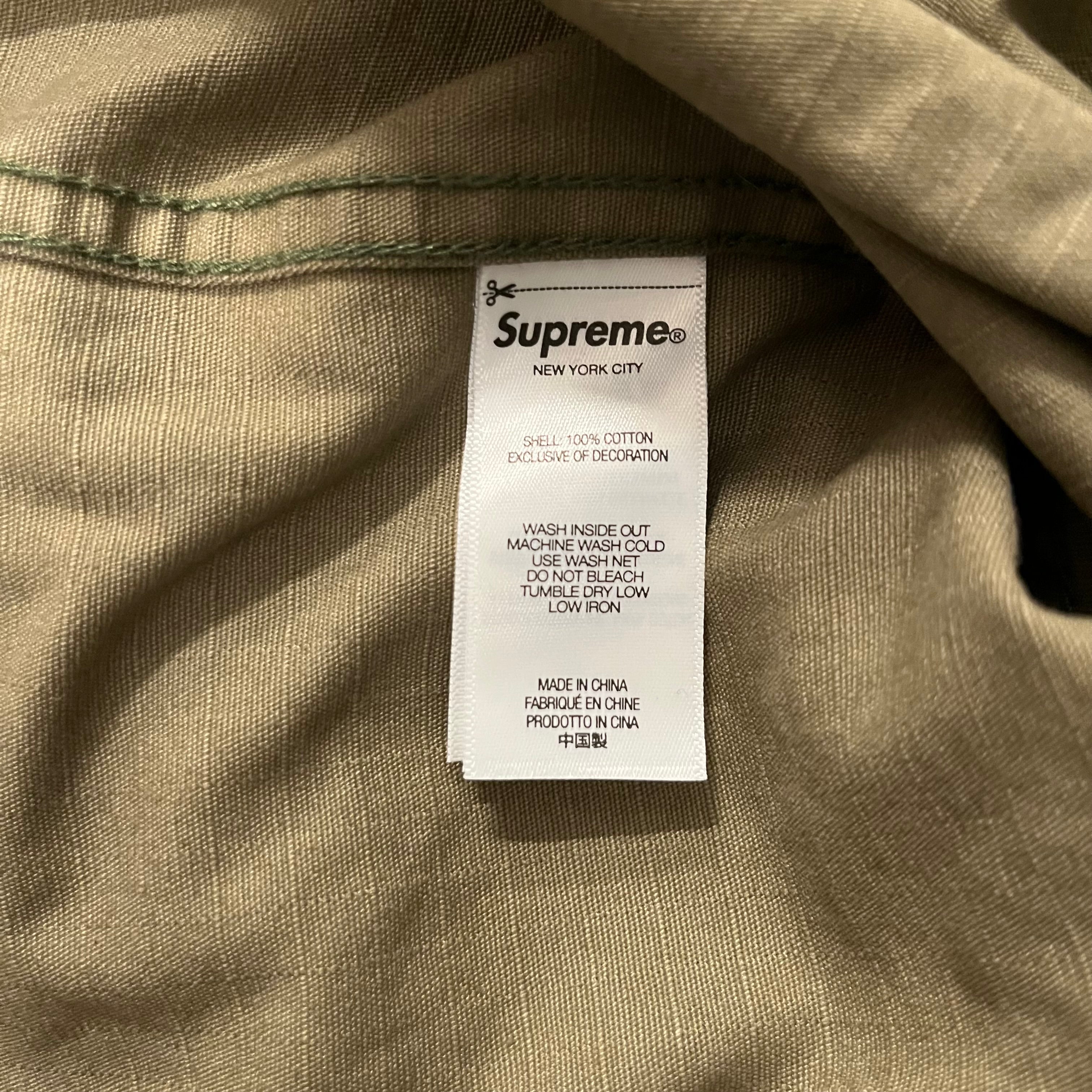Supreme/Jacket/L/Cotton/GRN/Camouflage/RIPSTOP WOODLAND CAMO view 5