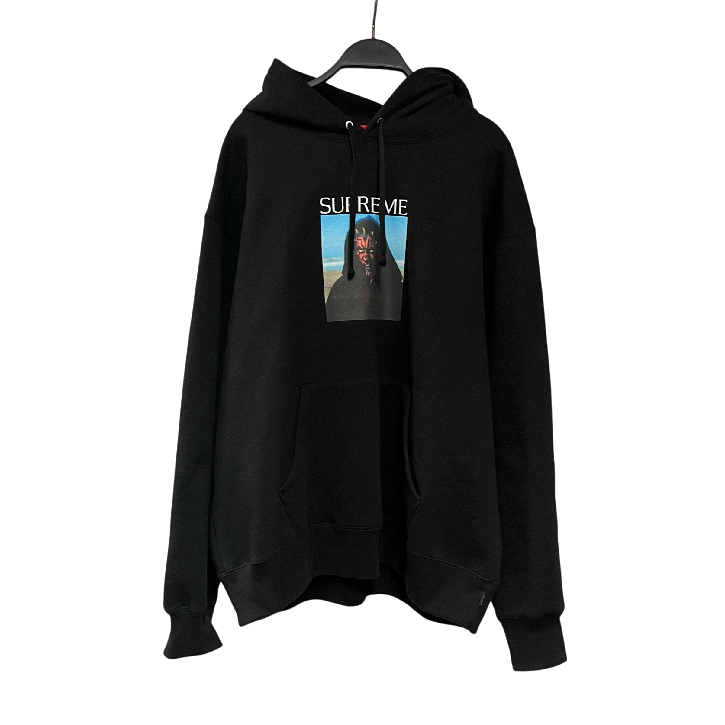 Supreme/Hoodie/L/Graphic/Cotton/BLK/darth maul view 1