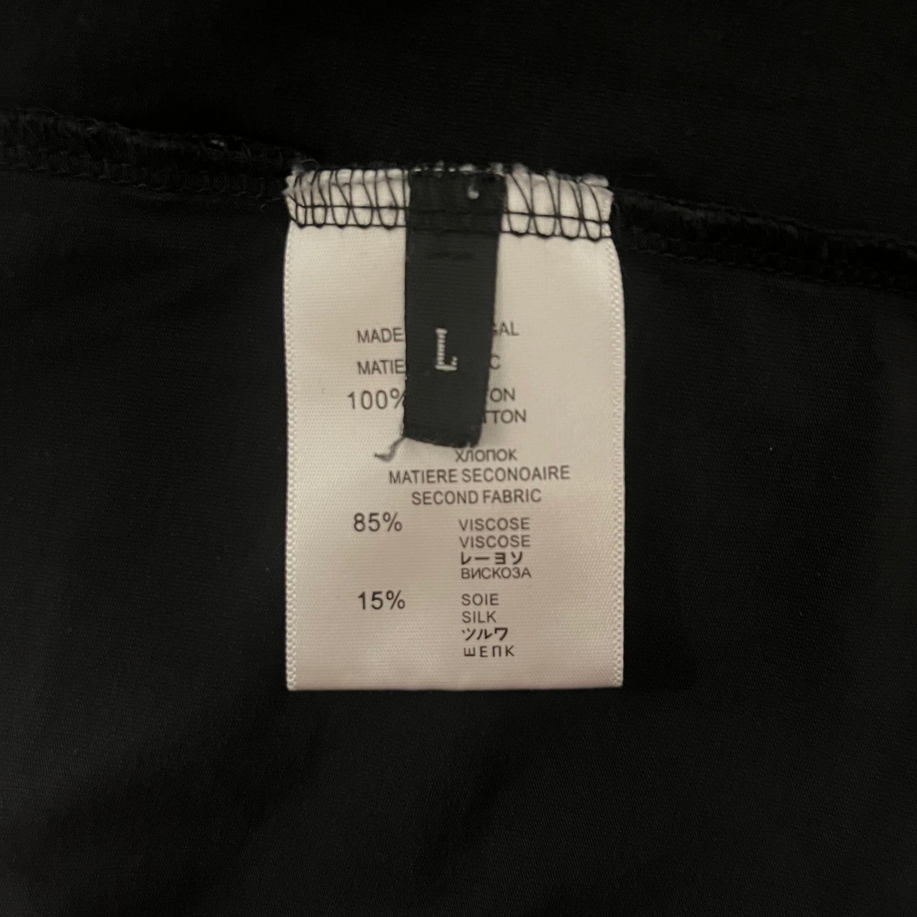 MOSCHINO/T-Shirt/L/Cotton/BLK/Bear Toy Graphic BLK view 4