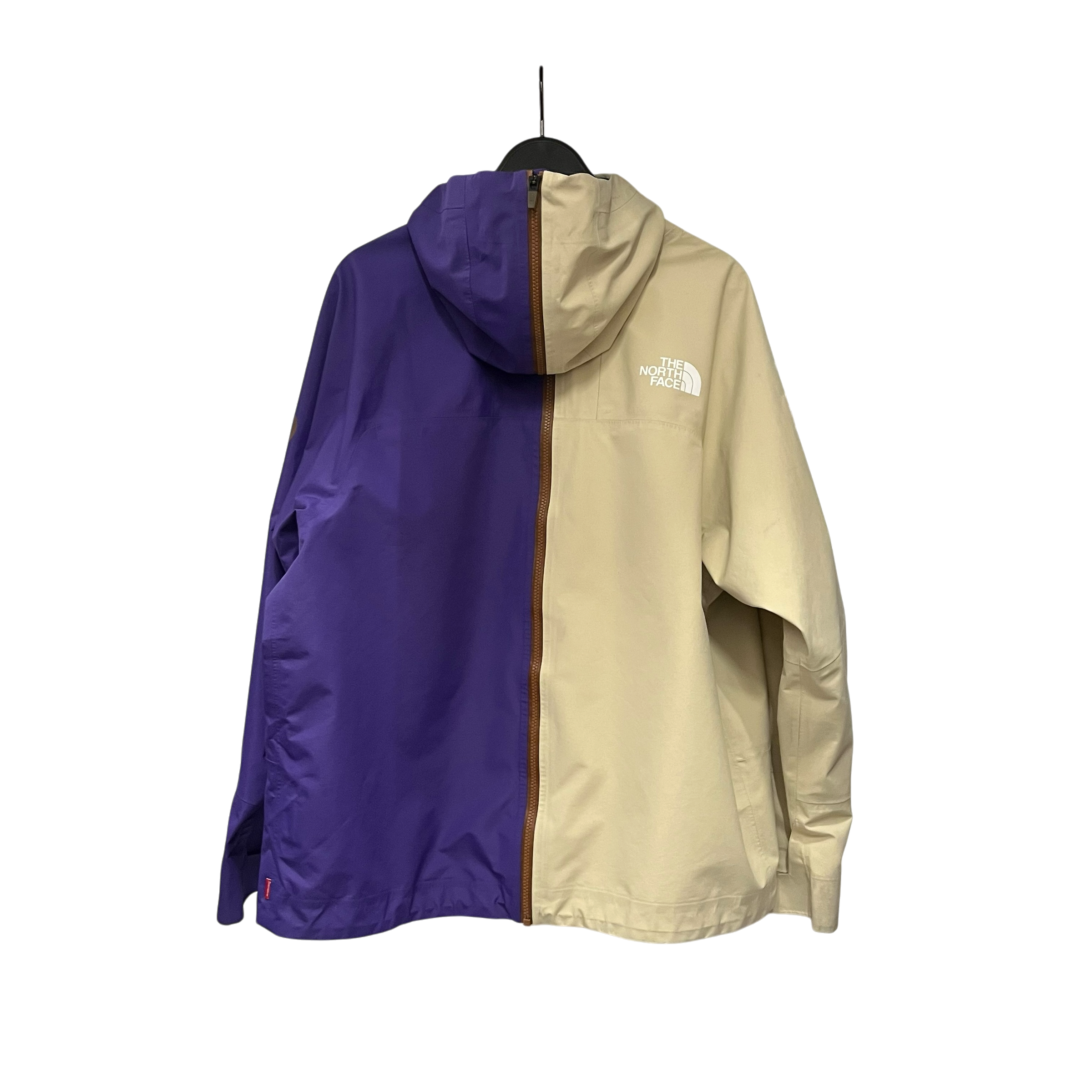 Supreme/THE NORTH FACE/Windbreaker/L/Nylon/PPL/split taped shell beige view 2