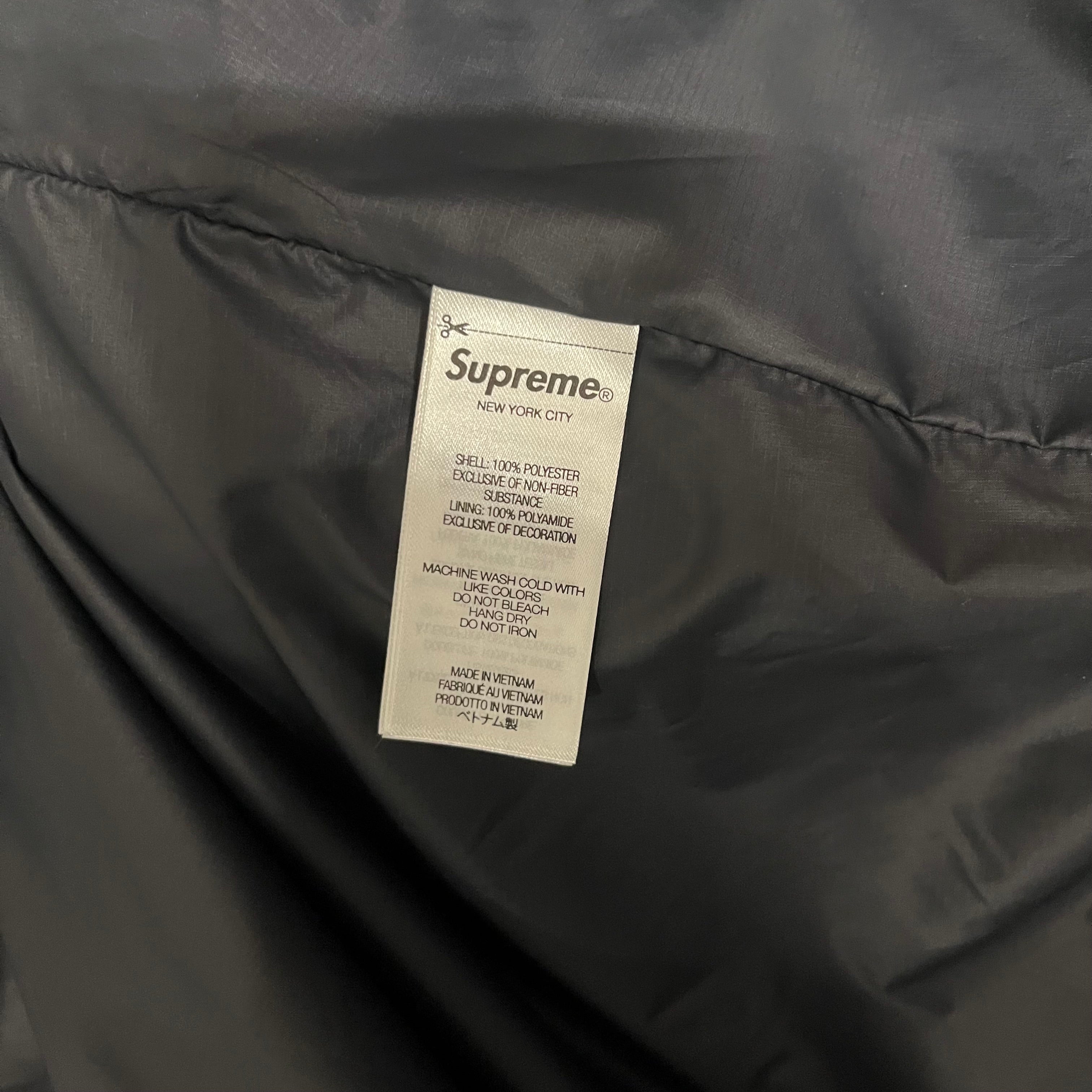 Supreme/Windbreaker/L/BLK/2018 goretex reflective view 5