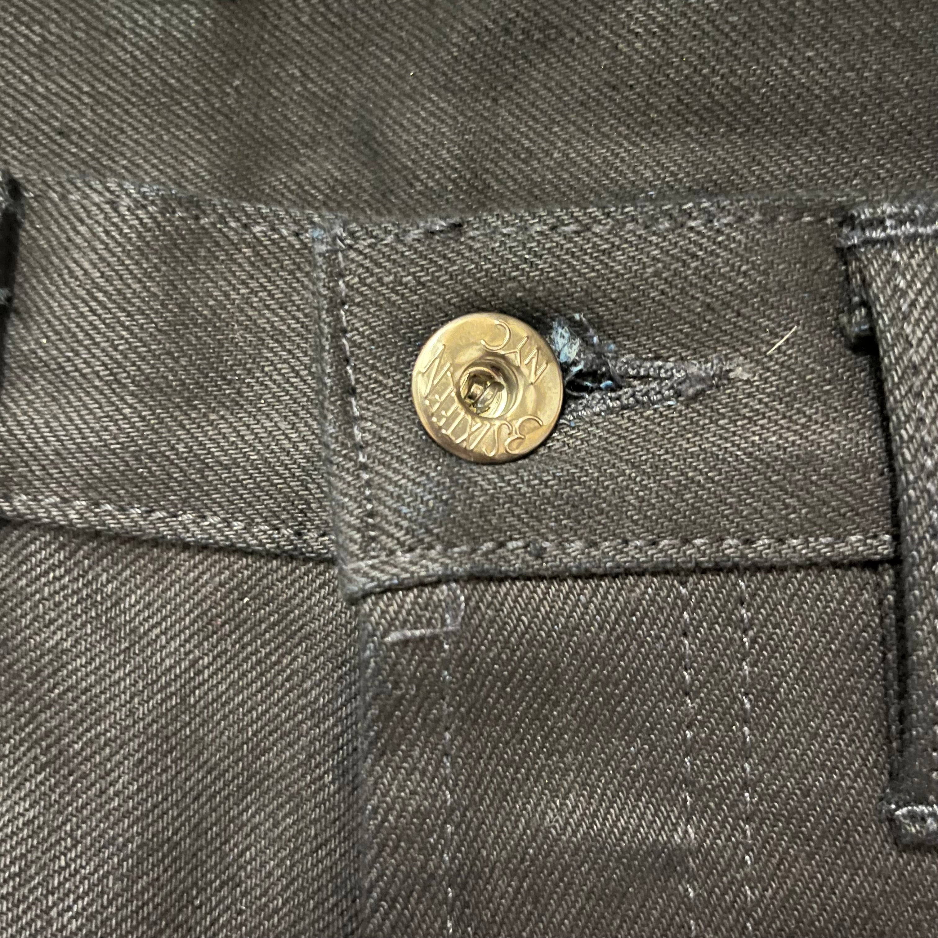 3sixteen/Skinny Pants/30/Cotton/NVY/shadow selvedge view 4