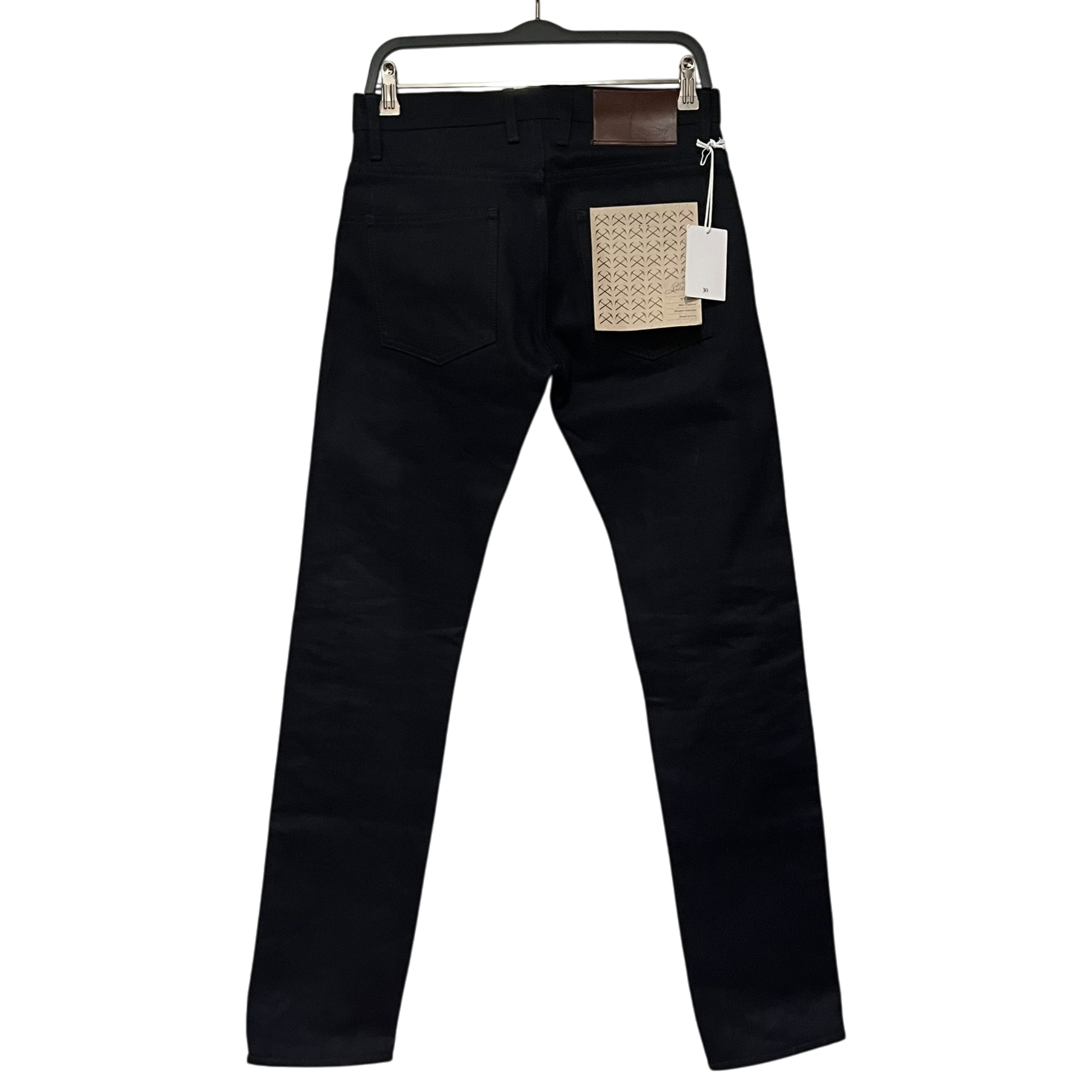 3sixteen/Skinny Pants/30/Cotton/NVY/shadow selvedge view 2