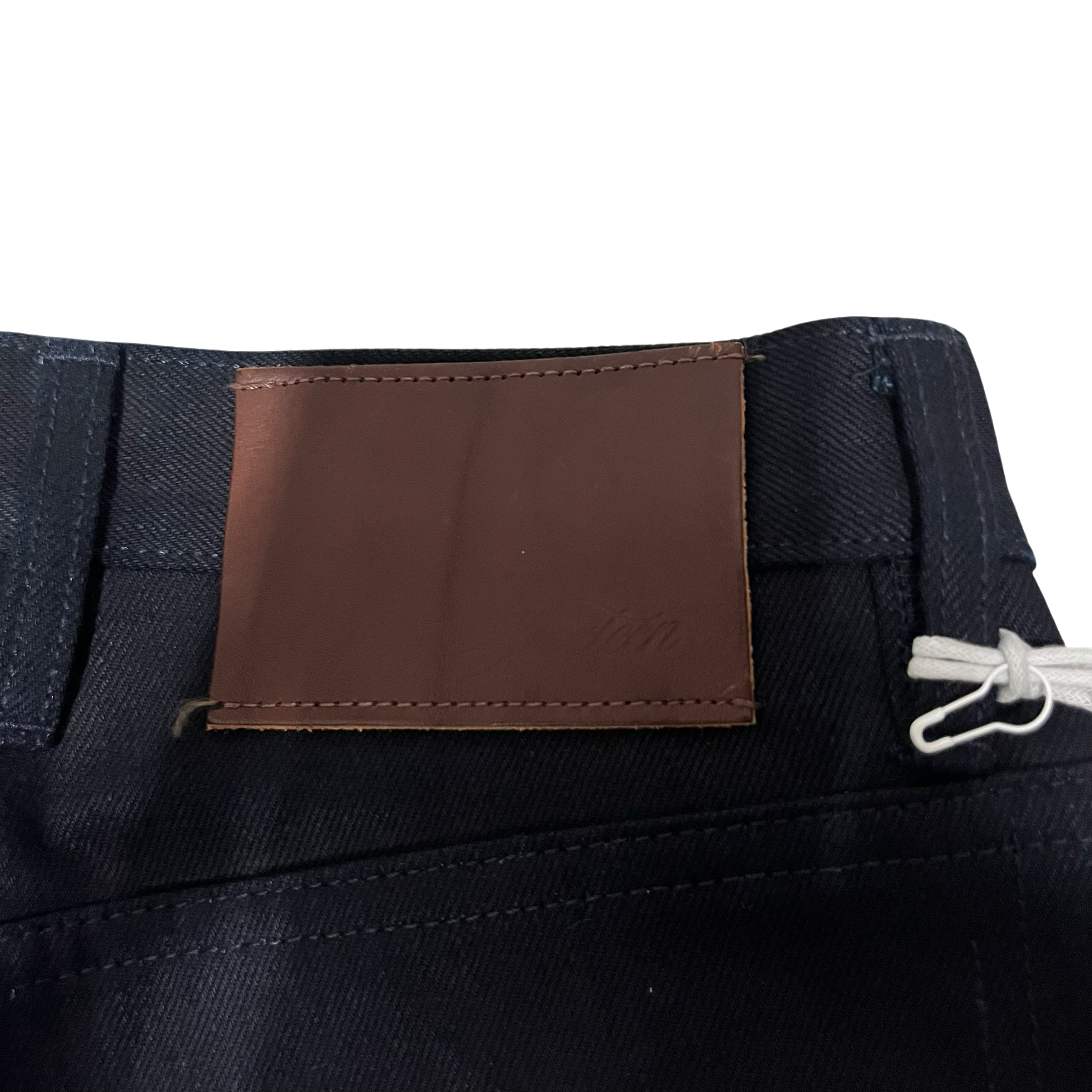 3sixteen/Skinny Pants/30/Cotton/NVY/shadow selvedge view 3
