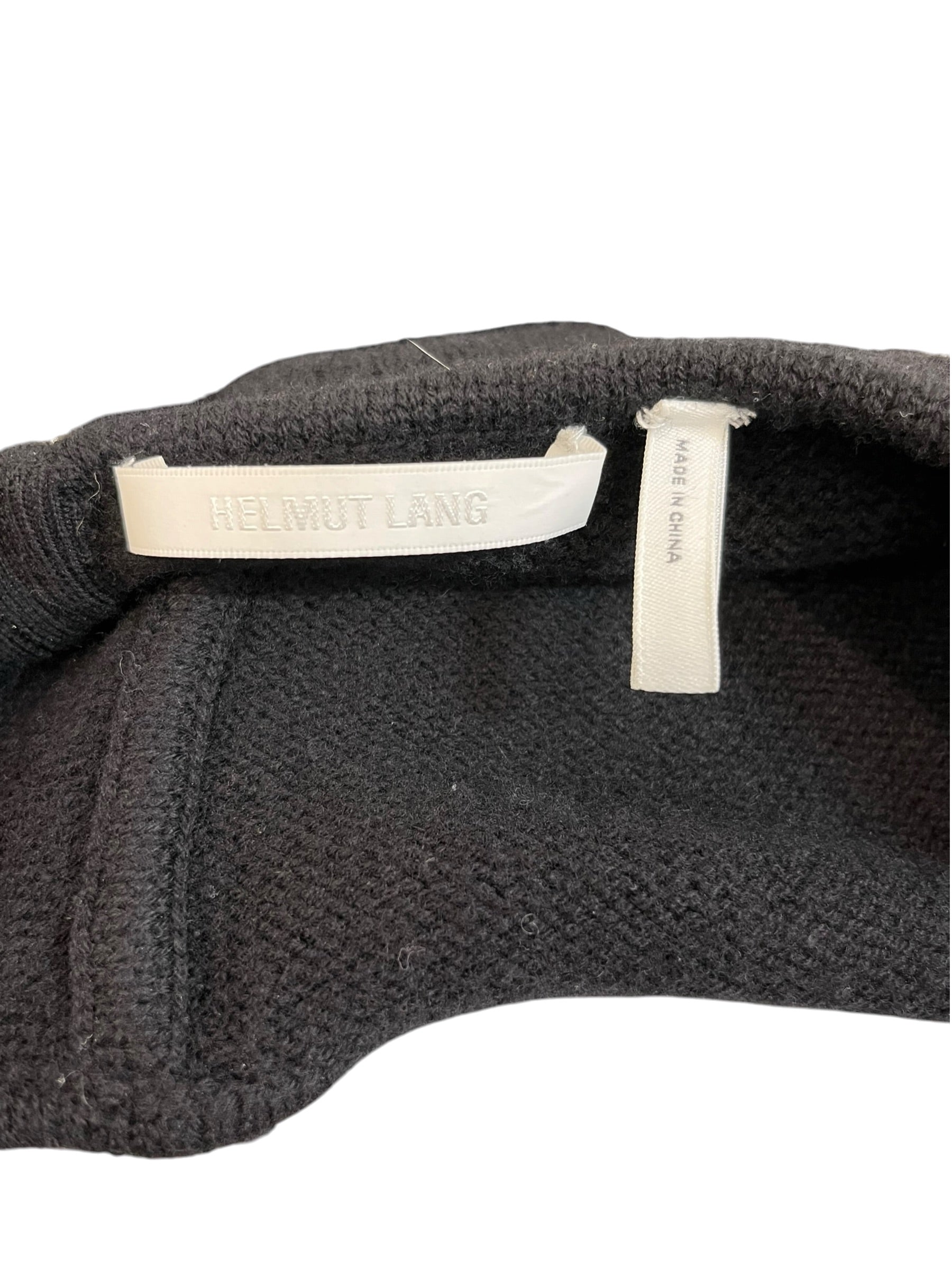 Helmut Lang/Camisole/L/Cotton/BLK/TUBE TOP LOGO BAND view 3