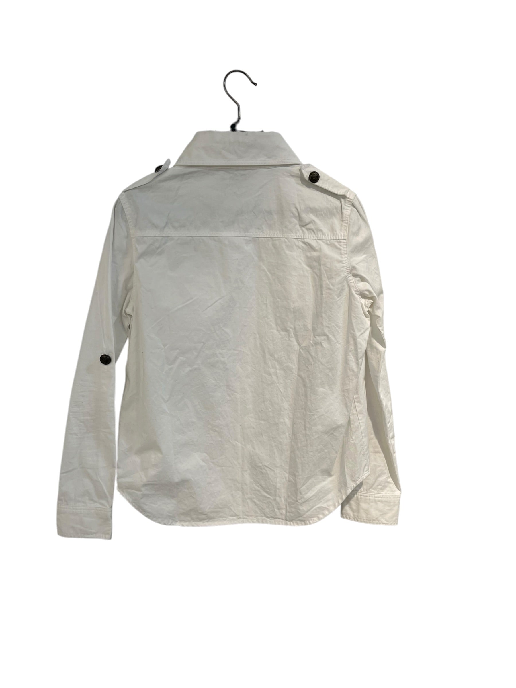 GARULA/LS Shirt/M/Cotton/WHT/ view 2