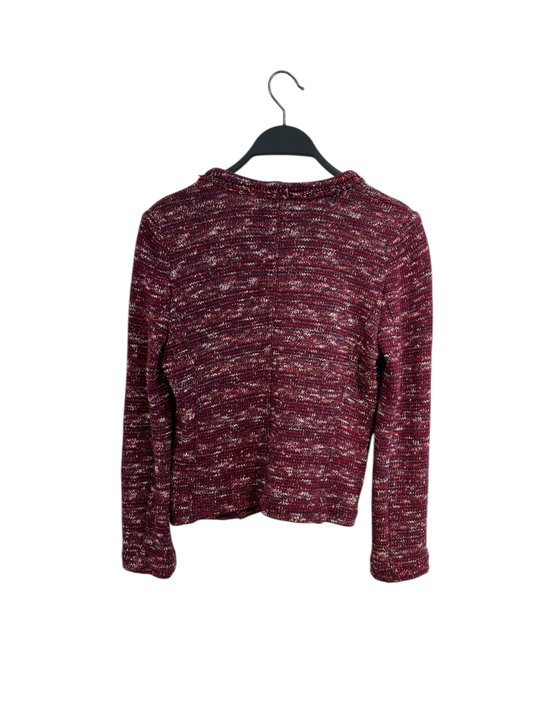 ISABEL MARANT ETOILE/Cardigan/36/Cotton/BRD/NAVY ACCENTS view 2
