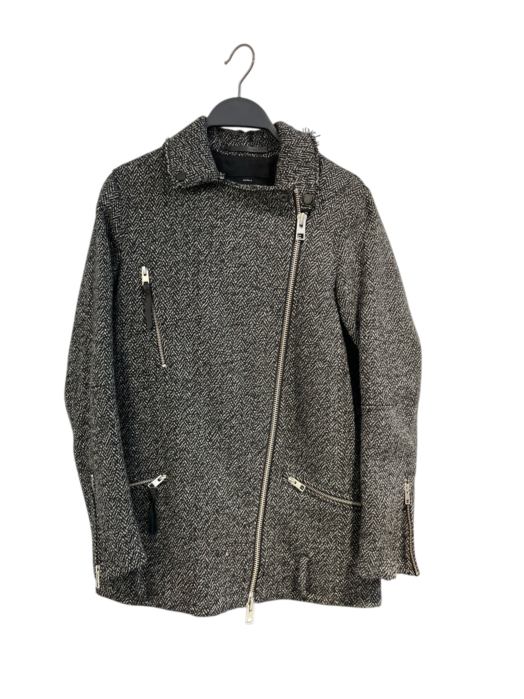 ALLSAINTS/Jacket/4/Cotton/BLK/sinal biker view 1