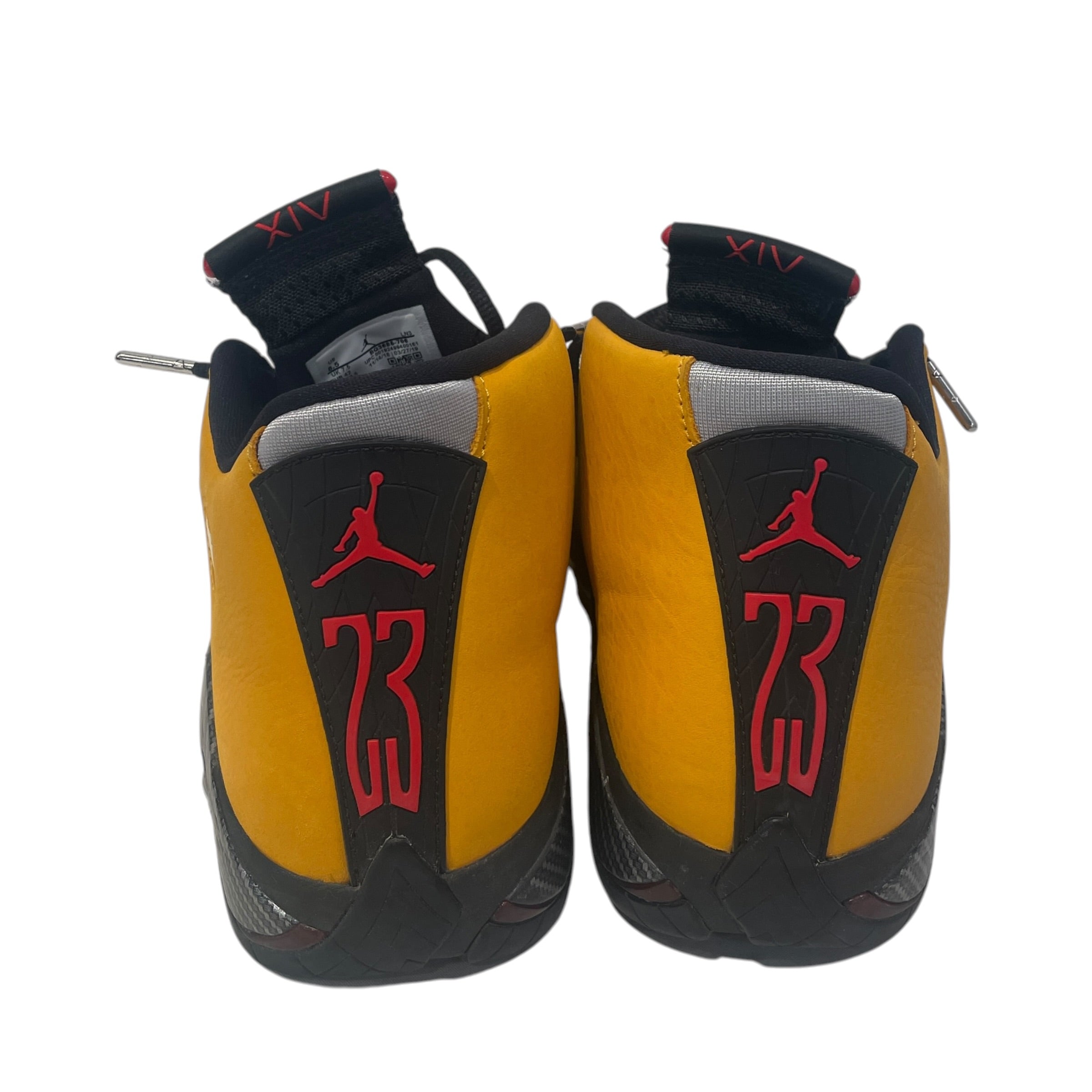NIKE/AIR JORDAN 14 RETRO/Low-Sneakers/US 8.5/YEL/BQ3685-706 view 2