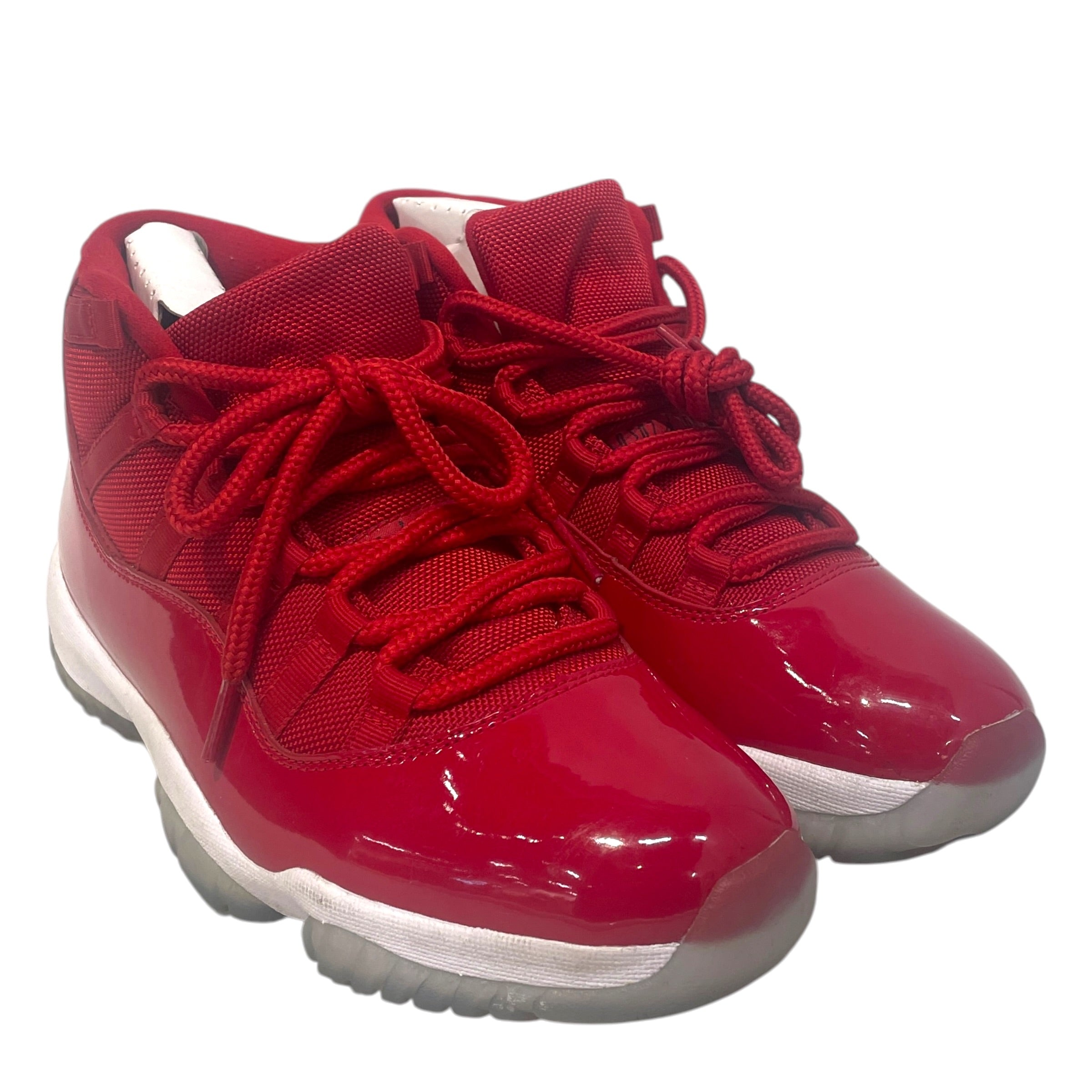 NIKE/AIR JORDAN 11 RETRO/Hi-Sneakers/US 8.5/RED/378037-623 view 1