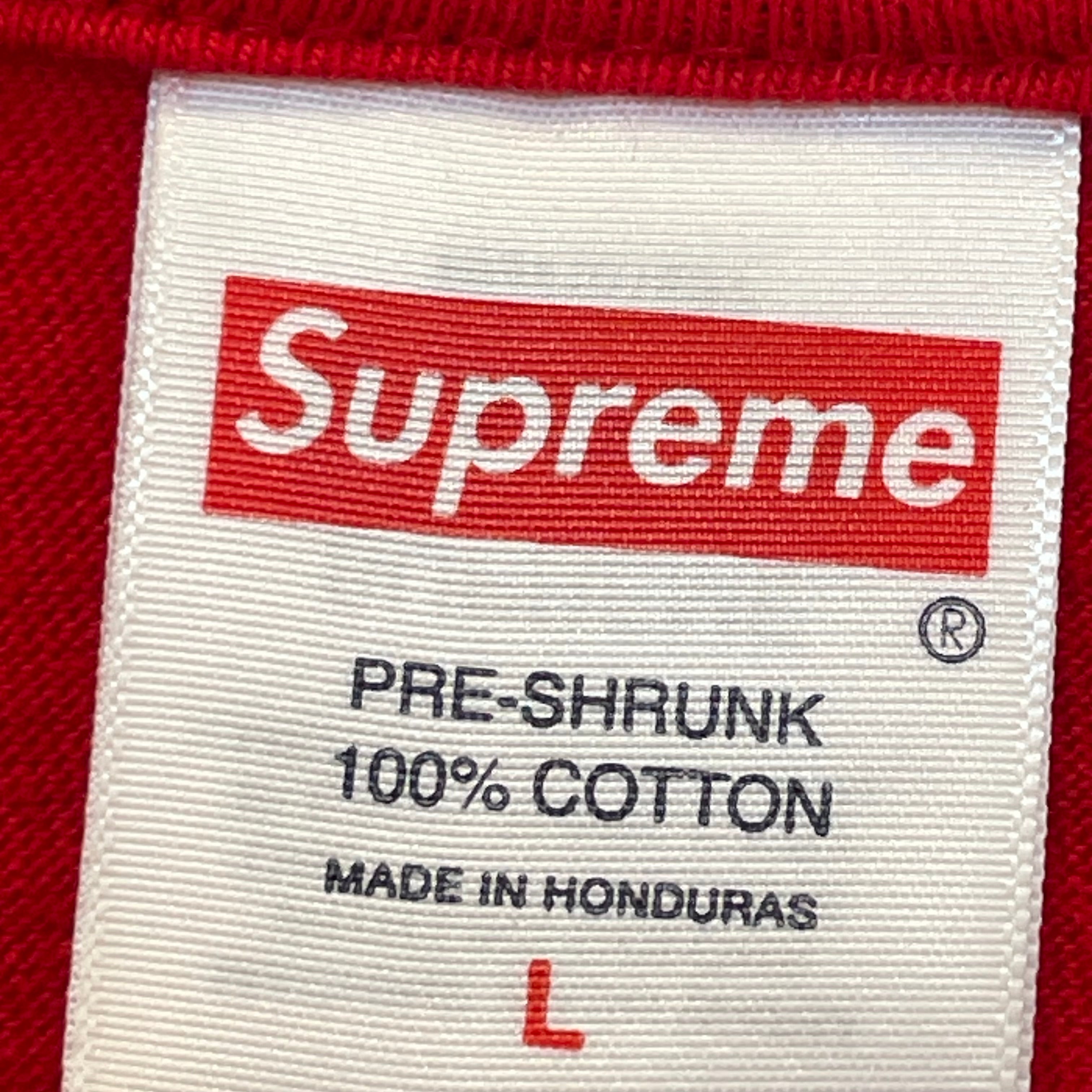 Supreme/T-Shirt/L/Cotton/RED/All Over Print/SUPREME PUPPIES view 3