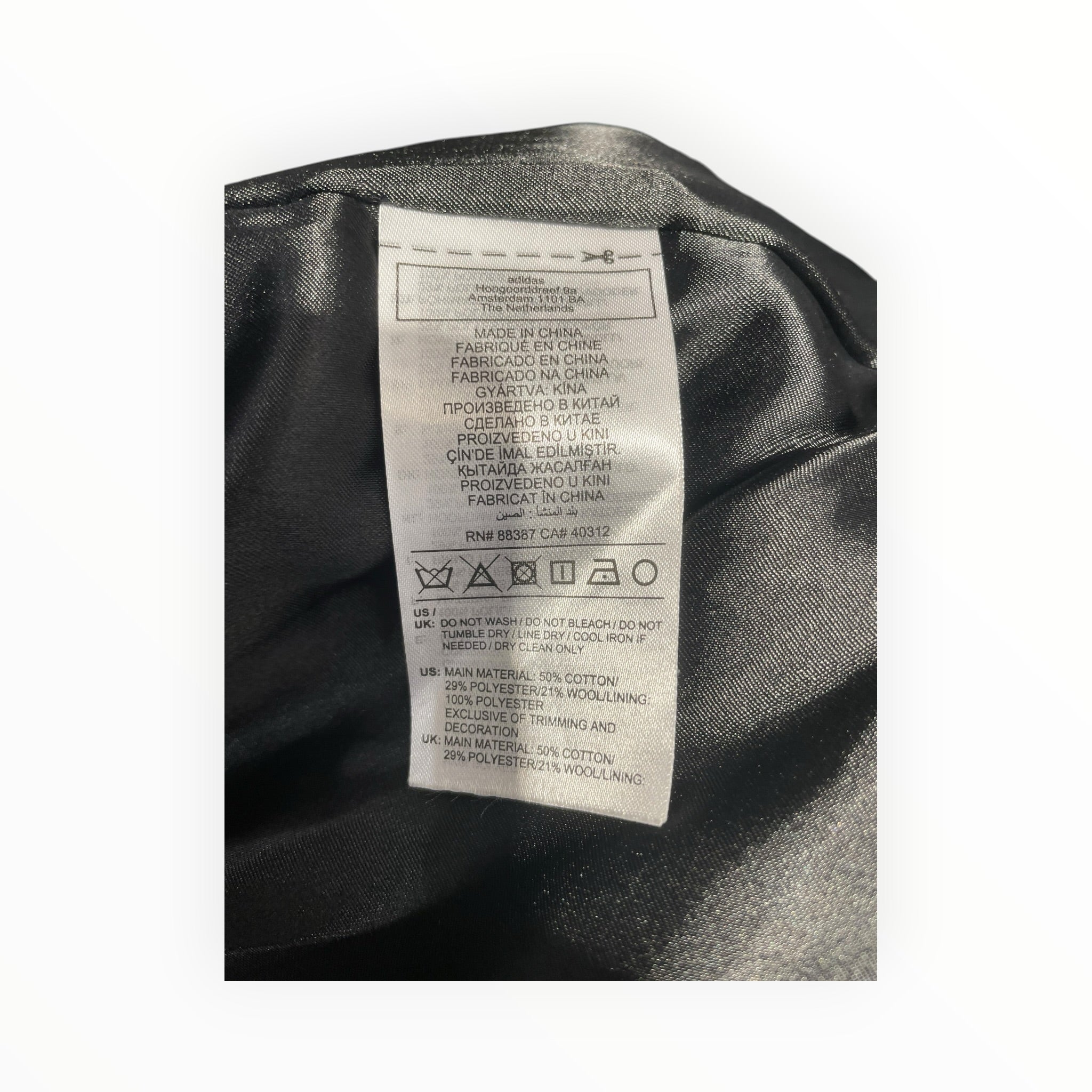 adidas/Tailored Jkt/L/Polyester/BLK/chile 62 view 4