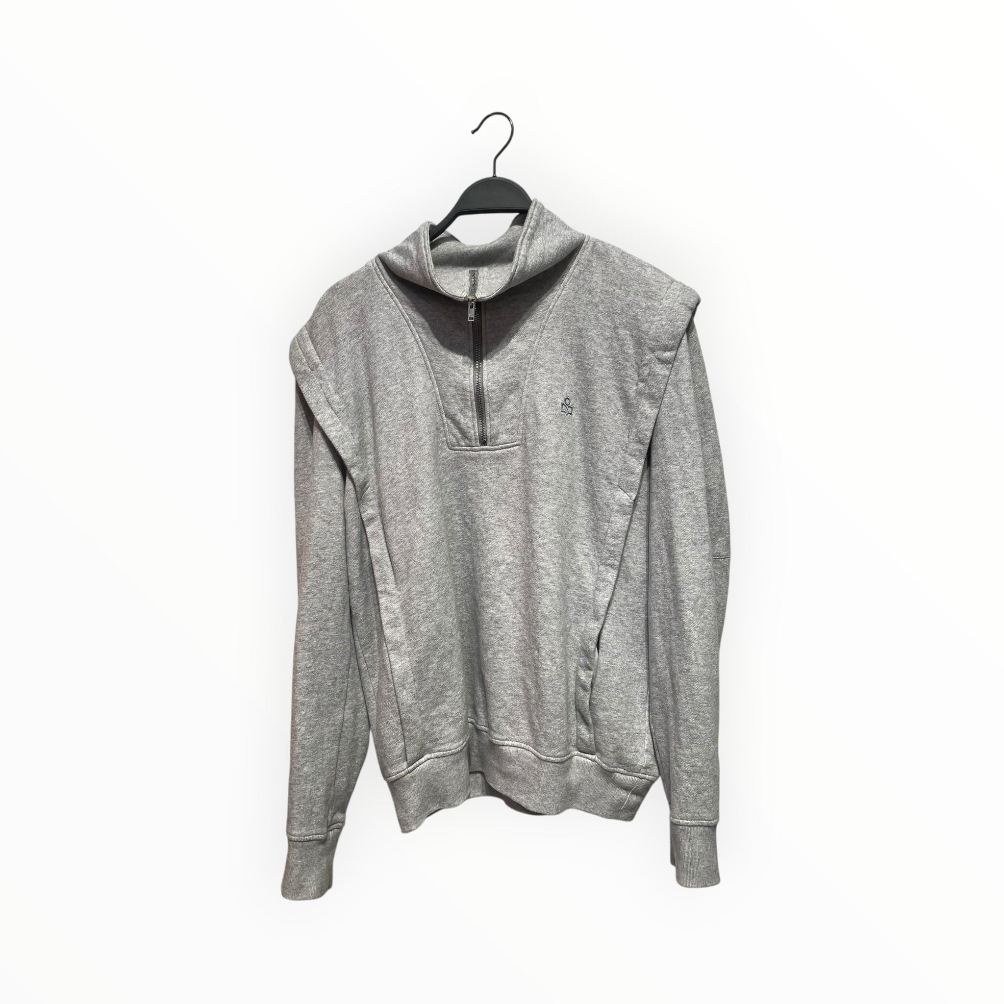 ISABEL MARANT/Sweatshirt/S/Cotton/GRY/ view 1