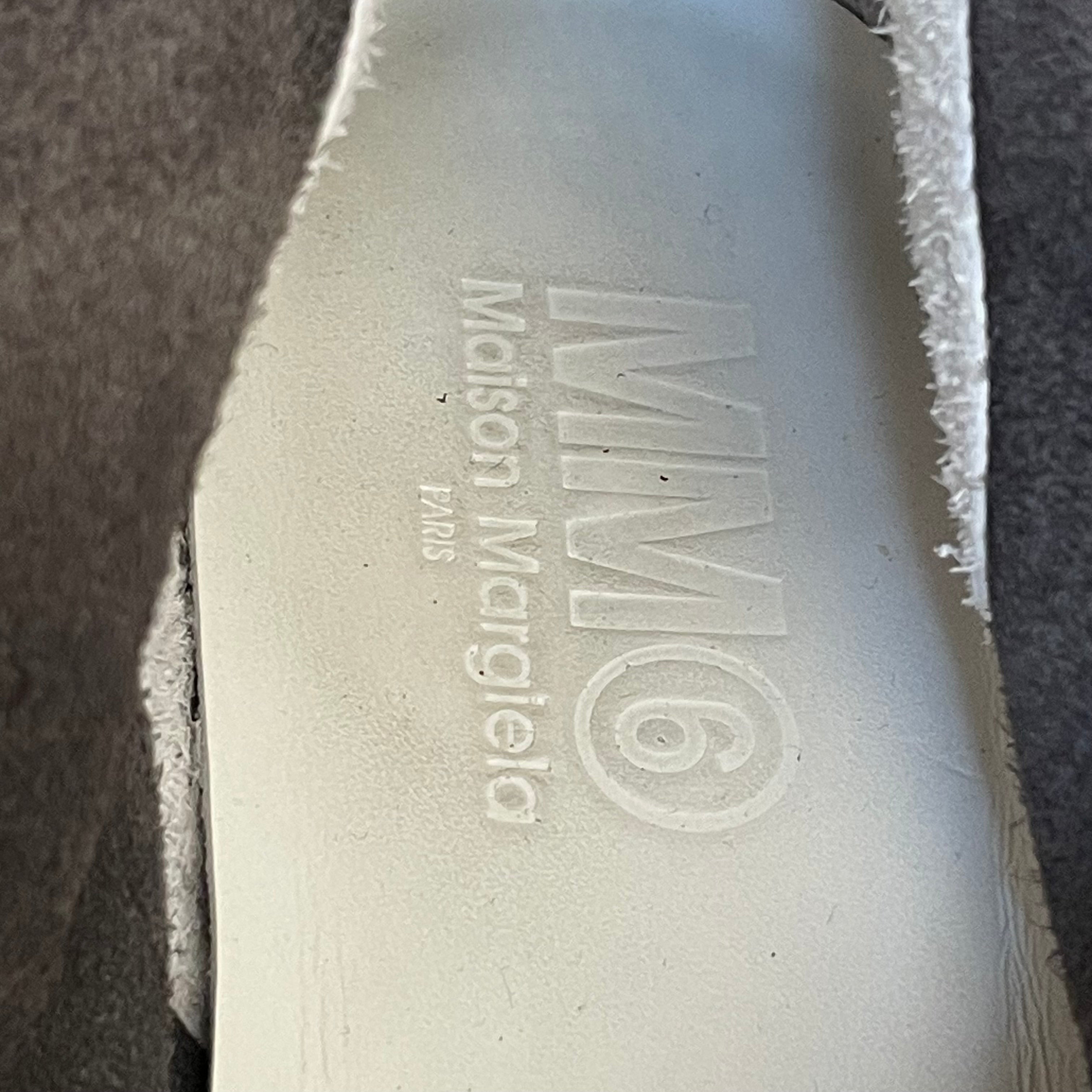 MM6/Ankle Boots/EU 40/Suede/GRY/zipper on toe view 3