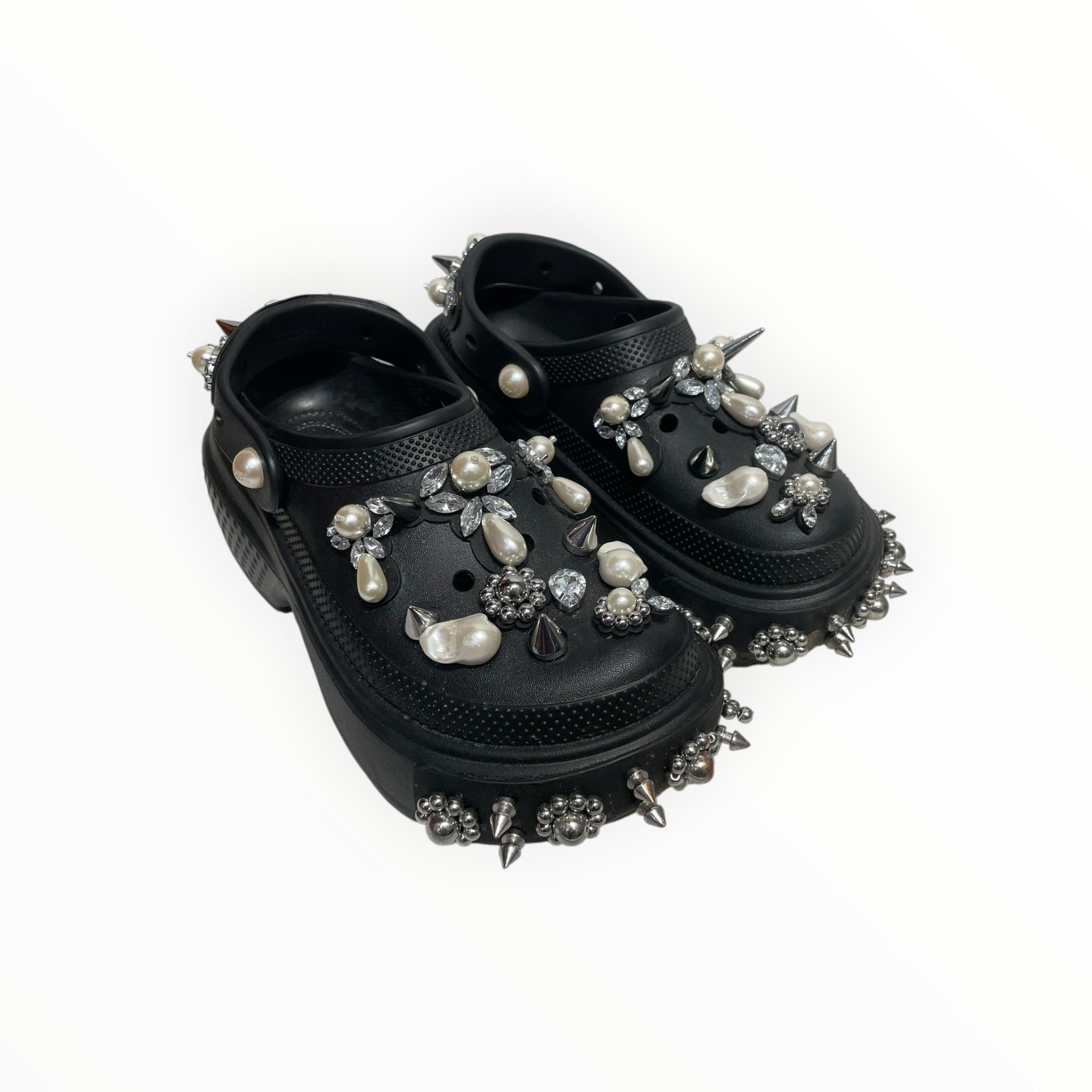SIMONE ROCHA/Shoes/US 7/BLK/Croc Collab