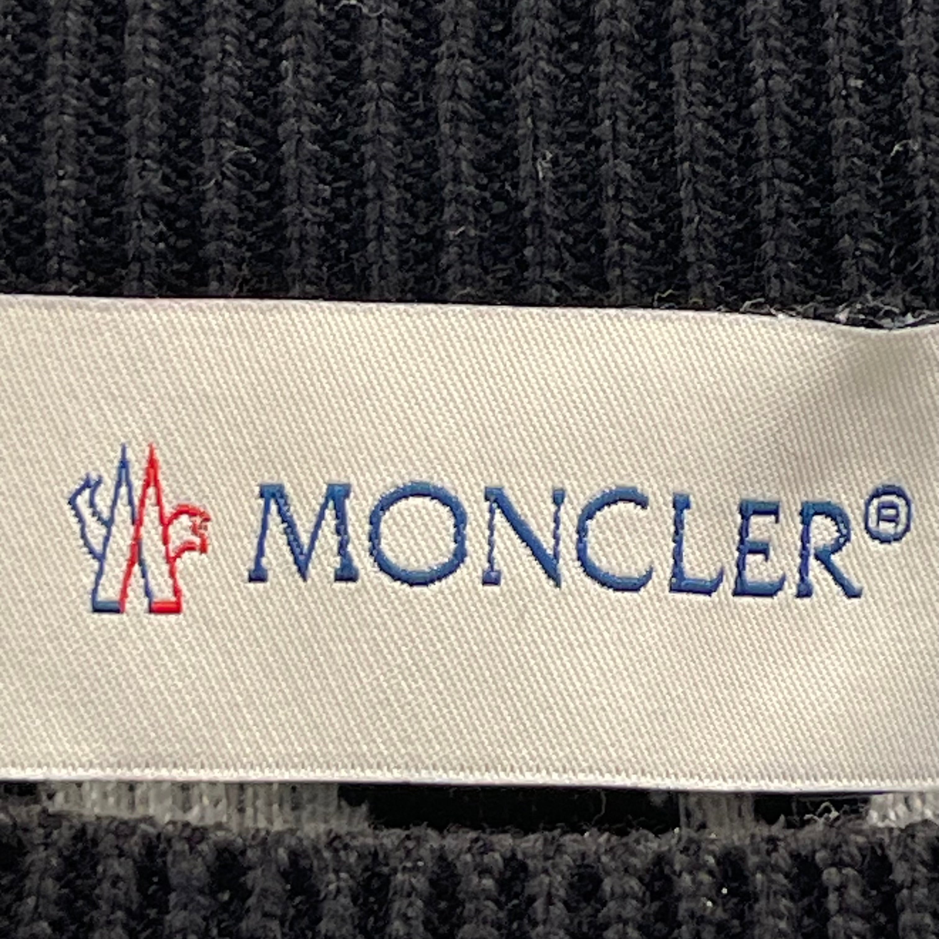 MONCLER/Sweater/XL/Monogram/Cotton/BLK/ctind2327325/girocollo tricot/ view 4