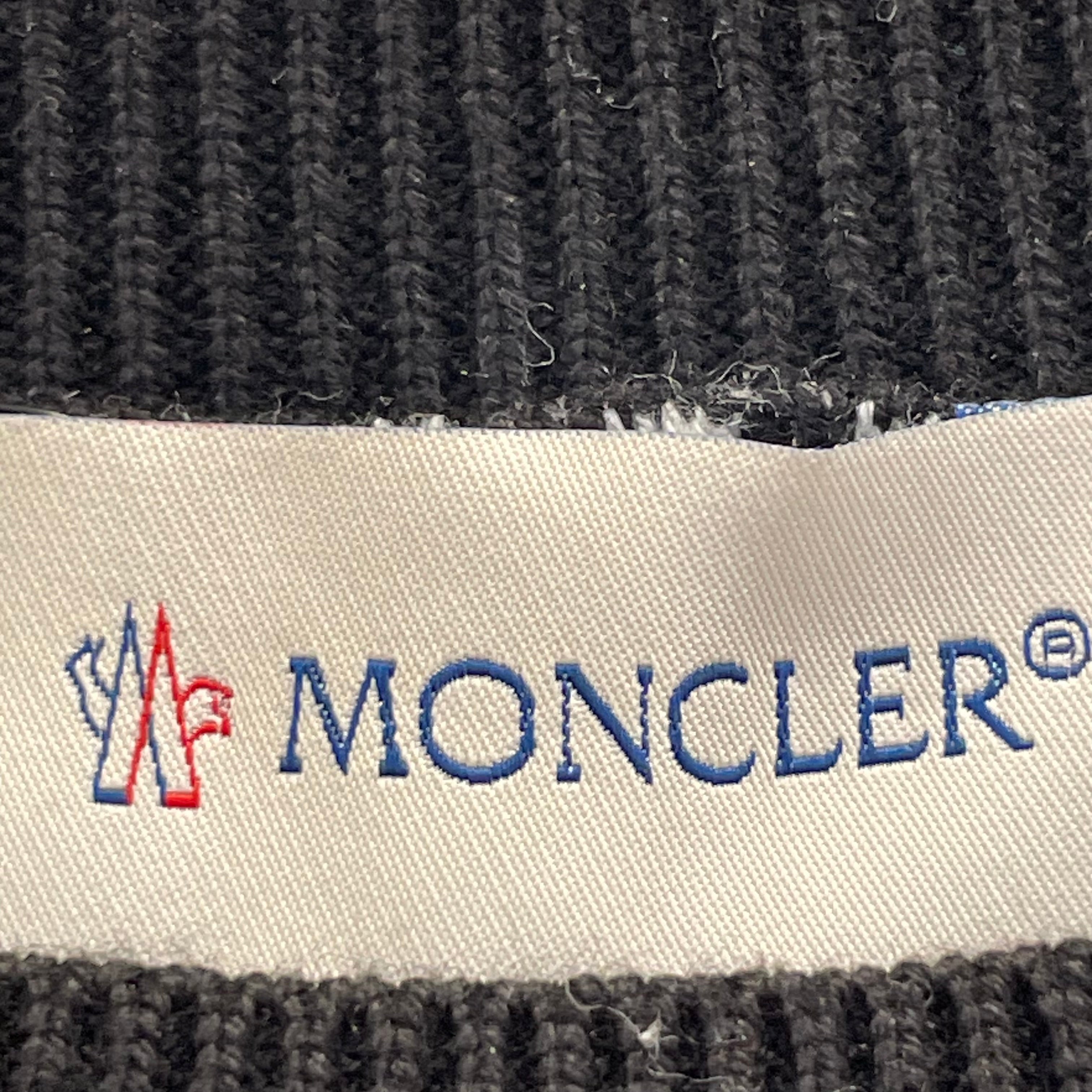 MONCLER/Sweater/M/Monogram/Cotton/BLK/ctind2327325/girocollo tricot/ view 4