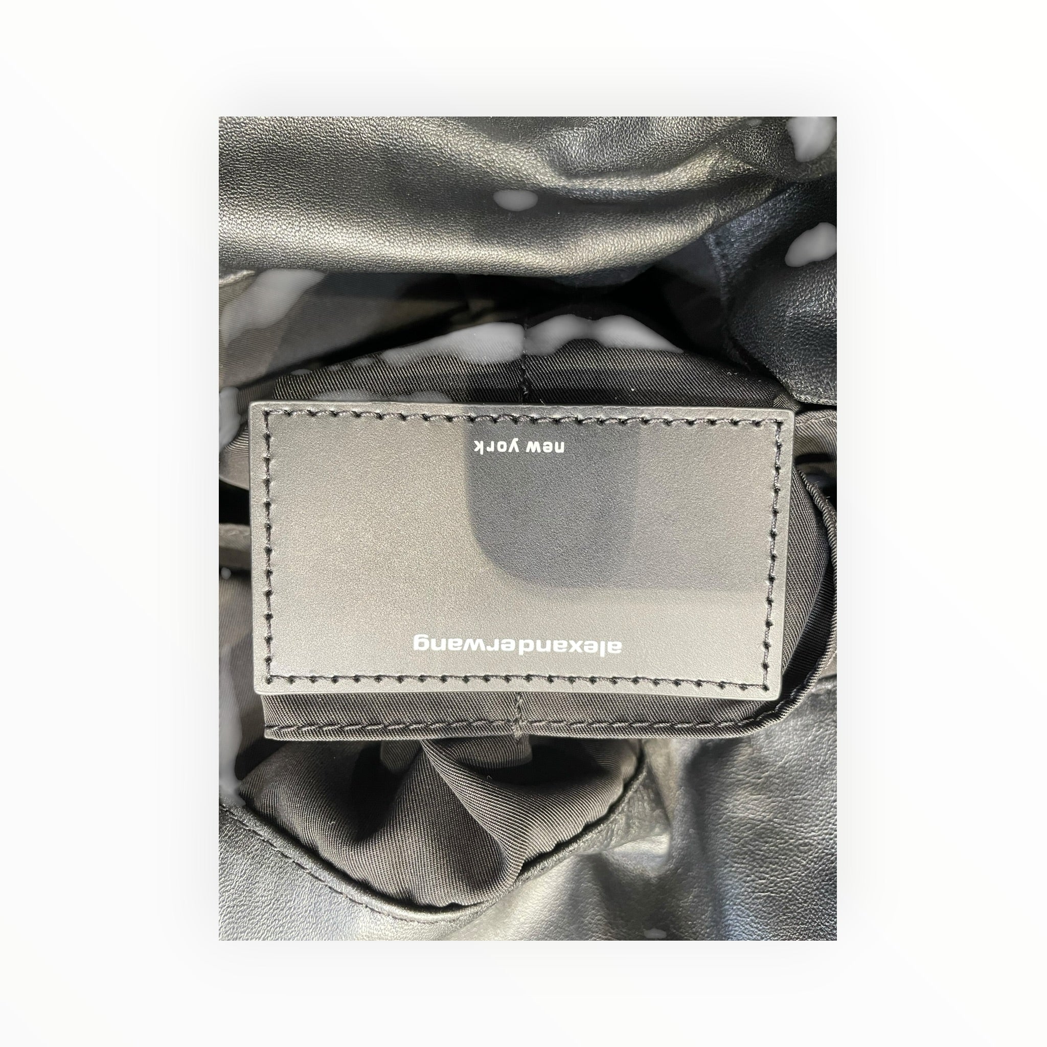 Alexander Wang/Tote Bag/Leather/BLK/plush leather tote view 4