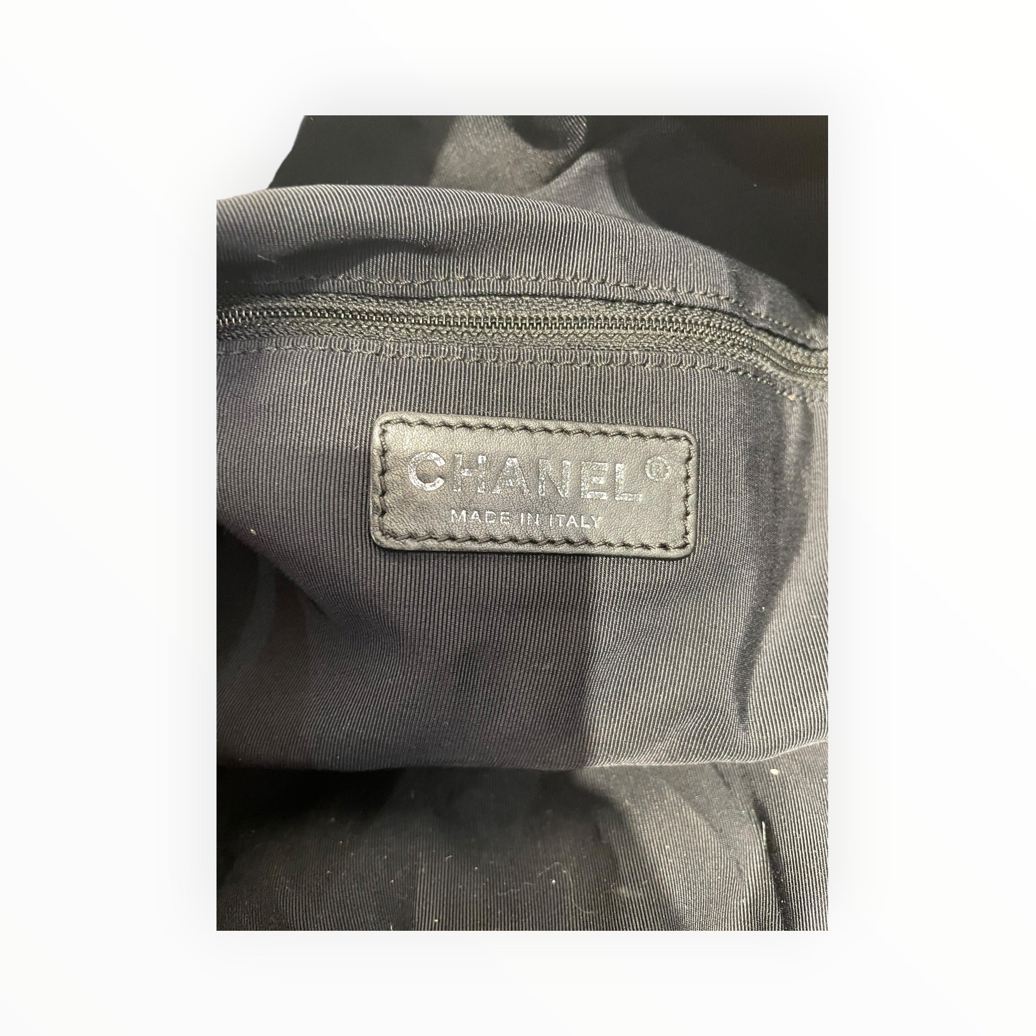 CHANEL/Bag/Monogram/Polyester/SLV/2008/2009 CHANEL LIGNE HOBO view 8